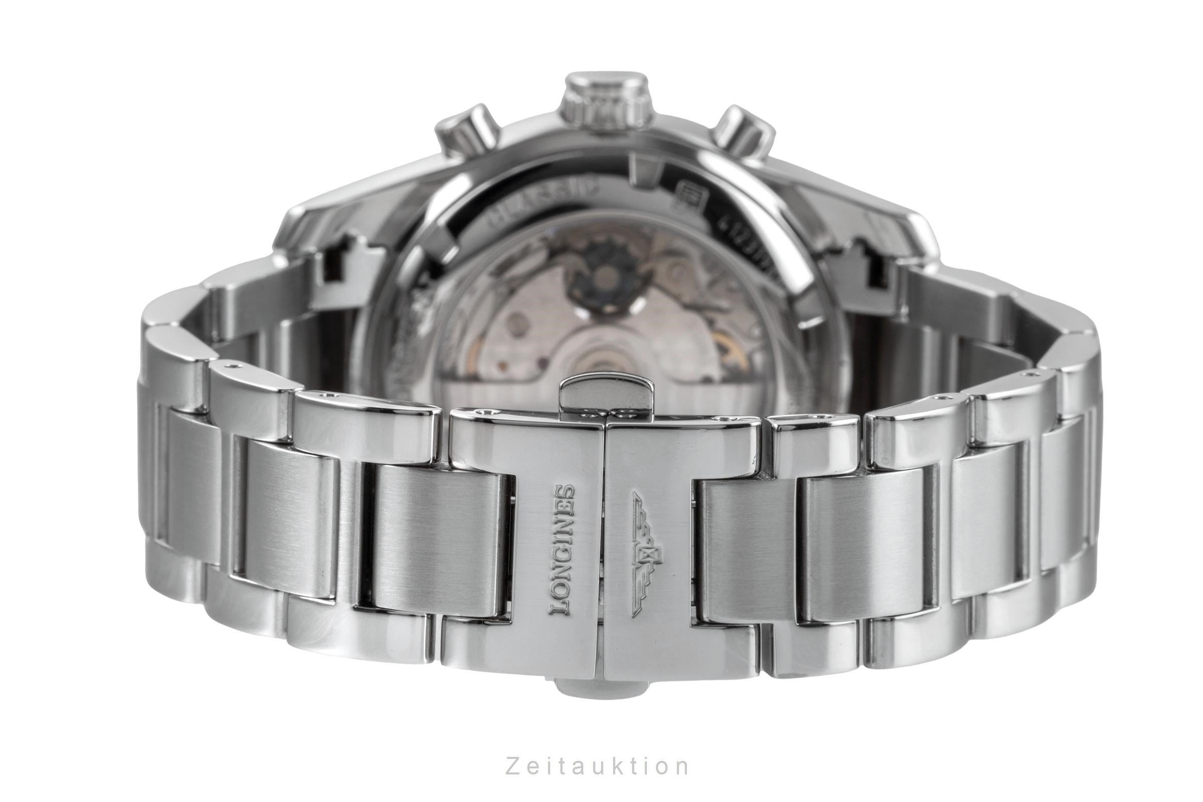 Longines Conquest chronographe acier automatique montre pour hommes L2.786.4.56.6  [2504779]