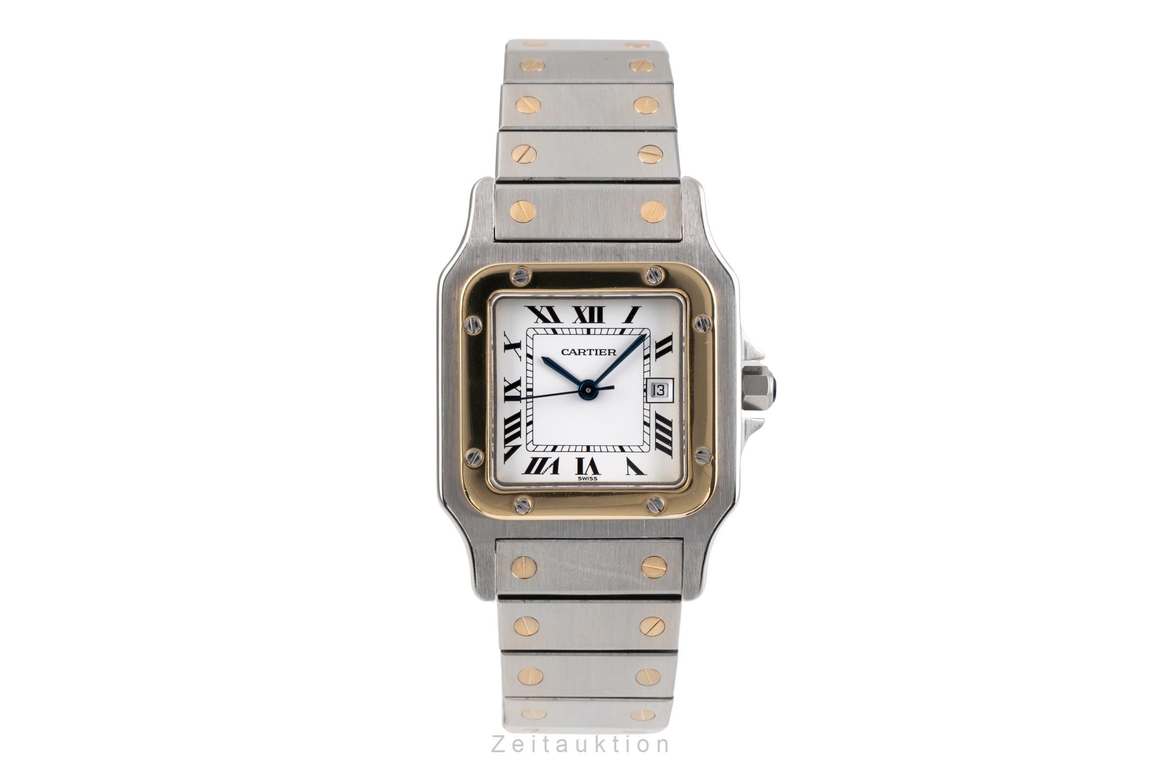 Cartier Santos acero / oro automático reloj para caballeros 2961  [2504781]
