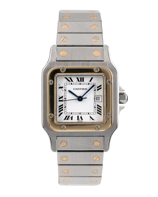 Cartier Santos steel / gold automatic men's watch 2961  [2504781]