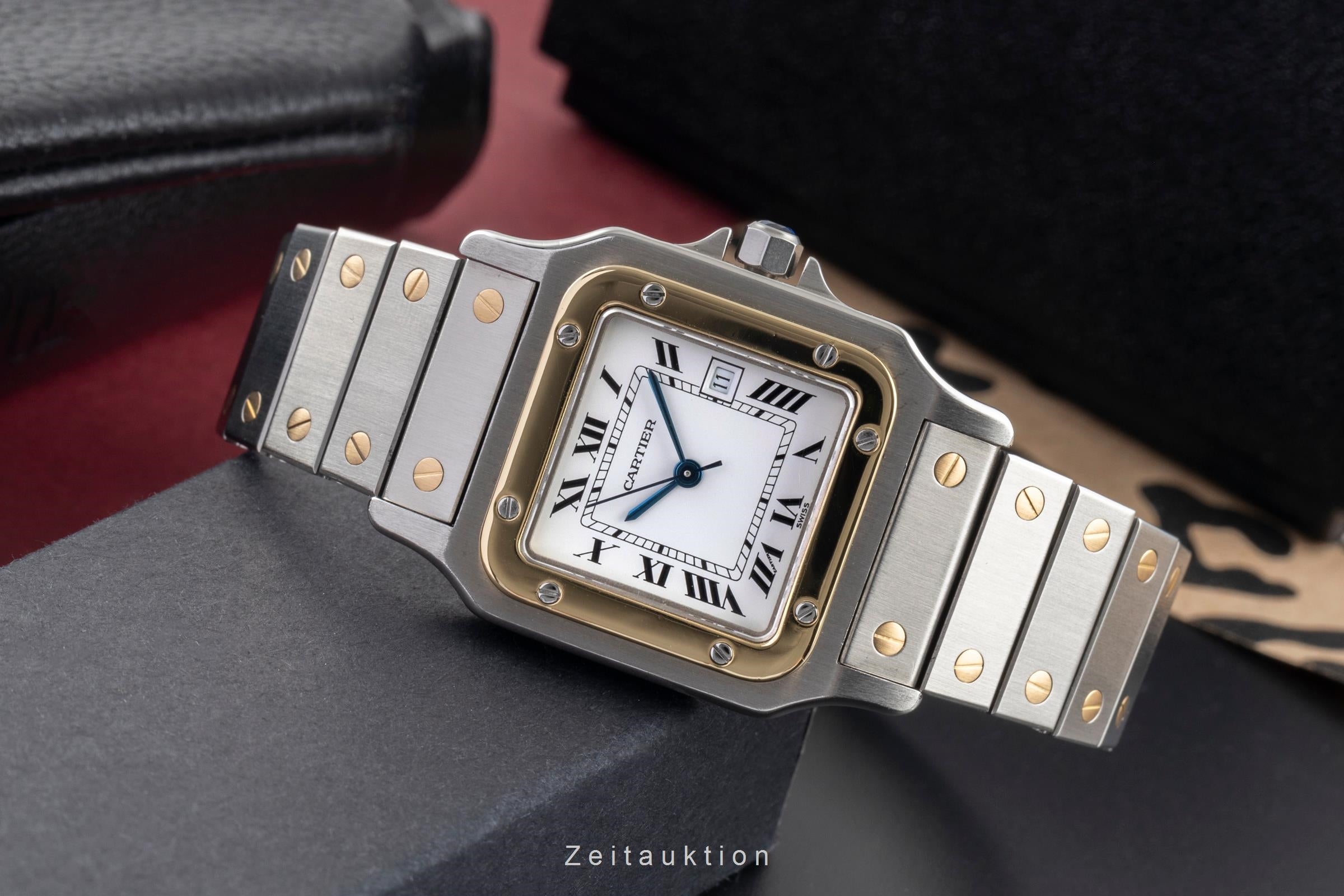 Cartier Santos acero / oro automático reloj para caballeros 2961  [2504781]