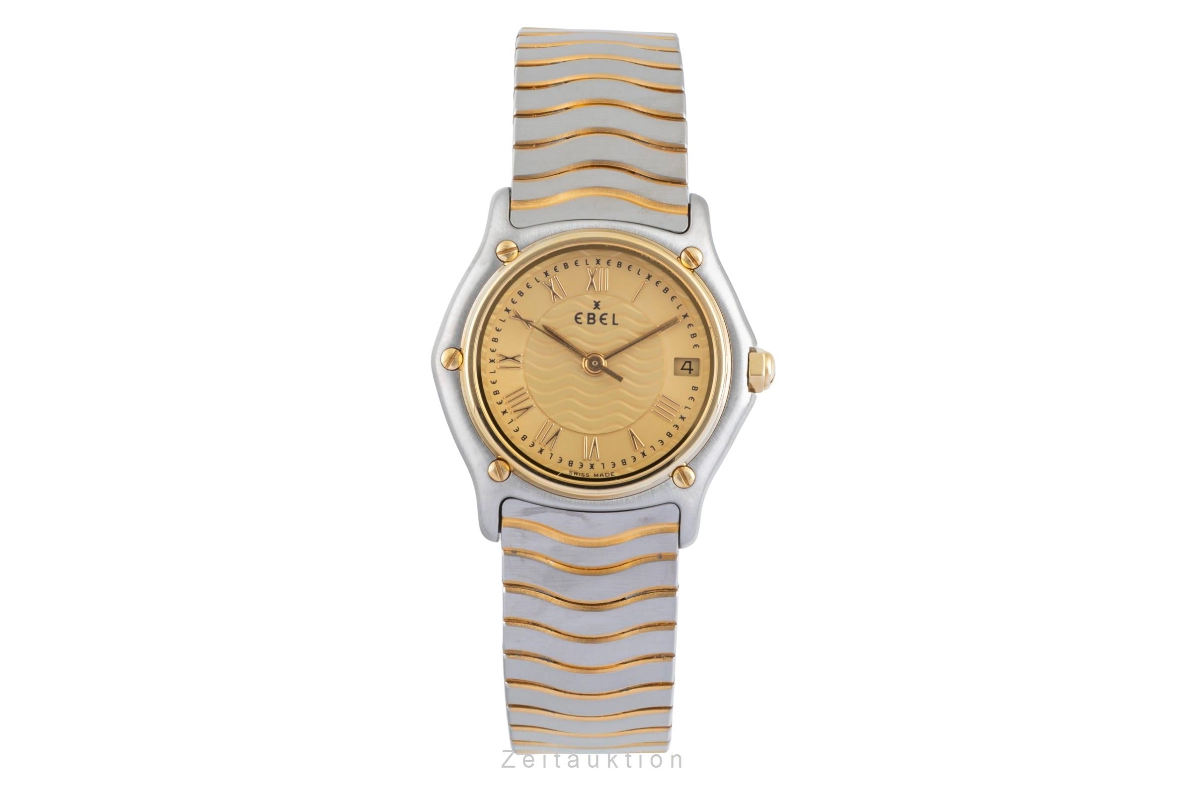 Ebel Classic Wave steel / gold quartz women's watch 1087121  [2504782]