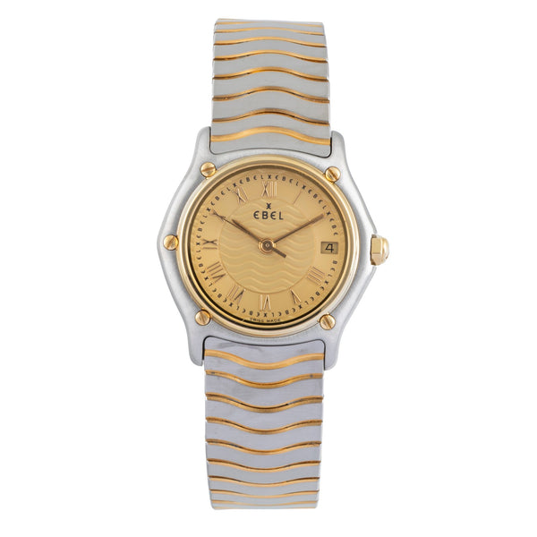 Ebel Classic Wave steel / gold quartz women's watch 1087121  [2504782]