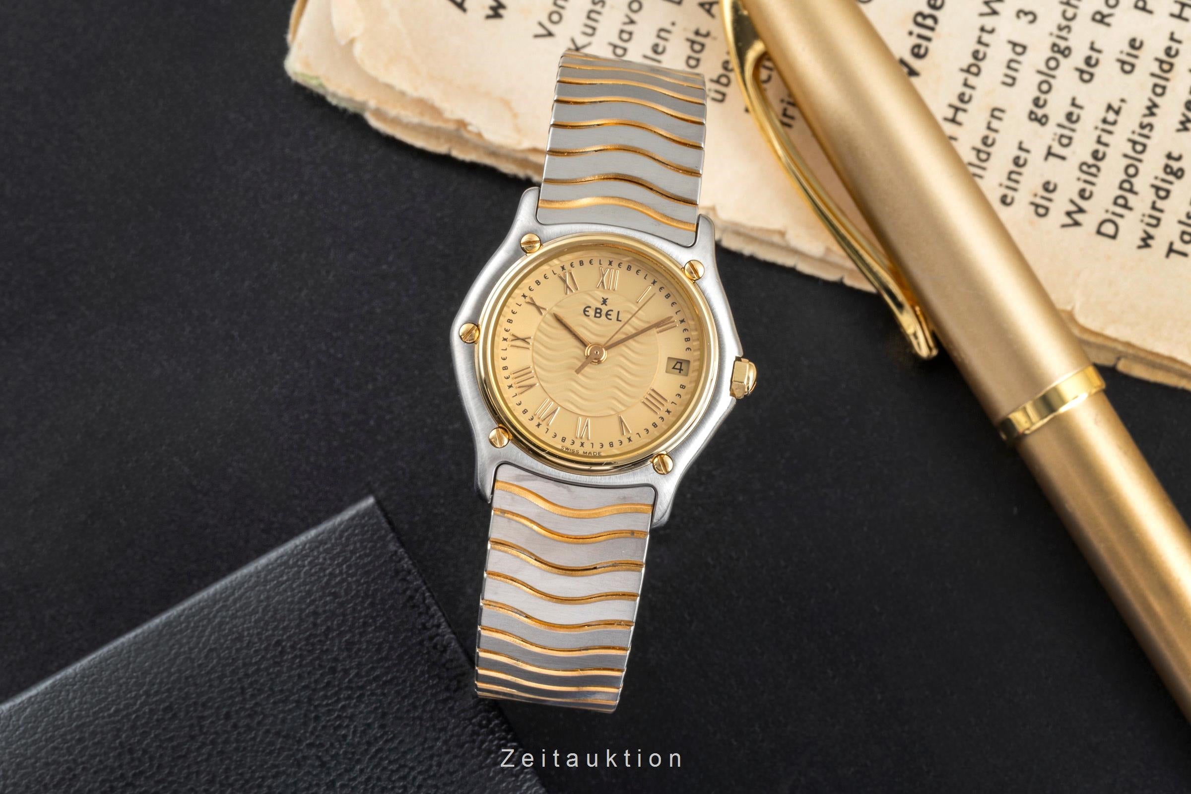 Ebel Classic Wave steel / gold quartz women's watch 1087121  [2504782]