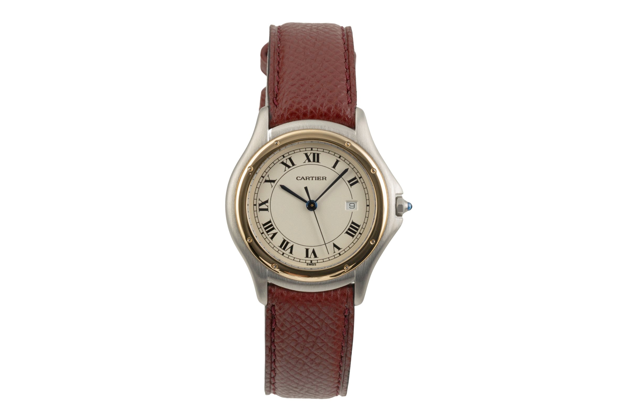 aquilaページ Cartier Cougar steel / gold quartz Kal. 87 Ref. 187904 | 2504784