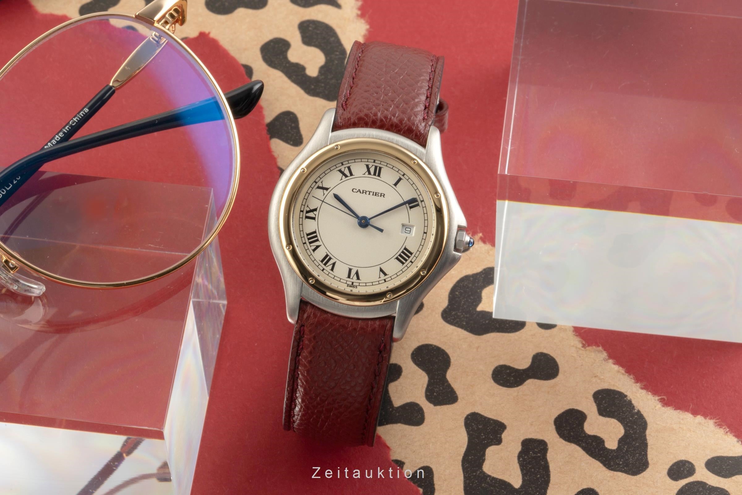 Cartier Cougar steel / gold quartz Kal. 87 Ref. 187904 | 2504784