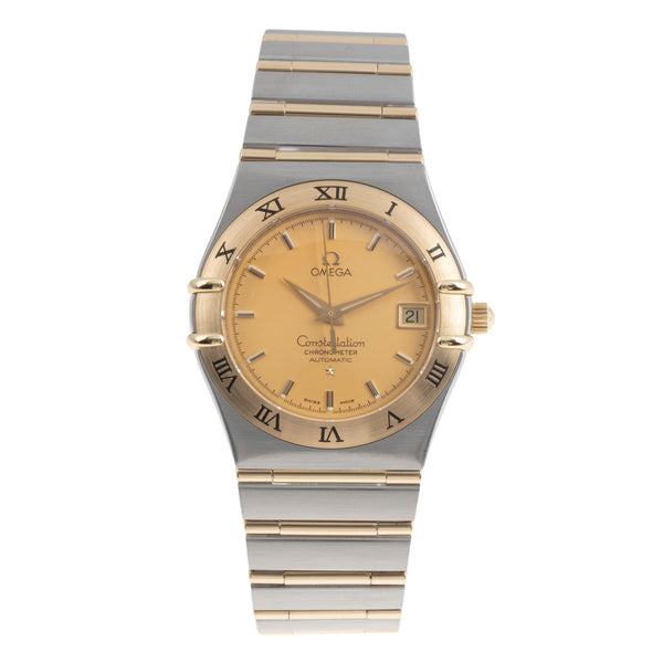 Omega Constellation steel / gold automatic men's watch 1202.10.00  [2504785]