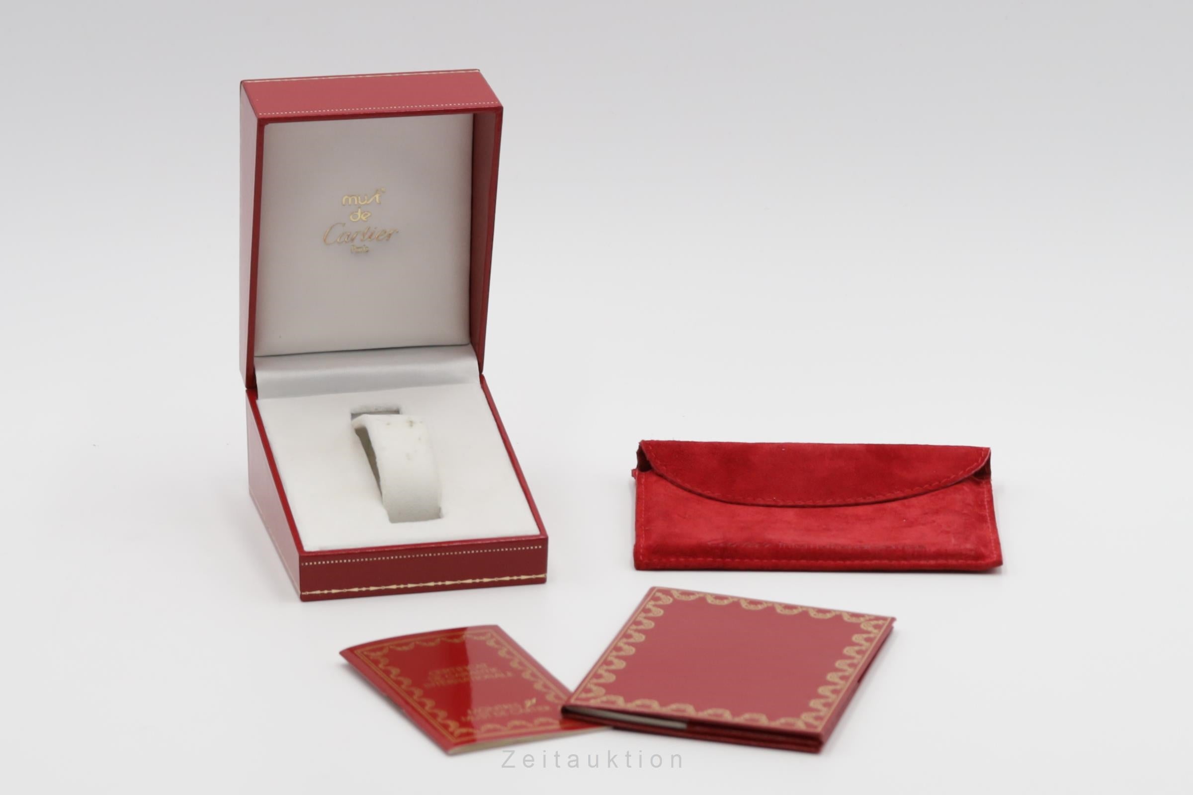 Cartier Must De Cartier 21 acero / banado en oro cuarzo reloj para damas  W1000844  [2504786]