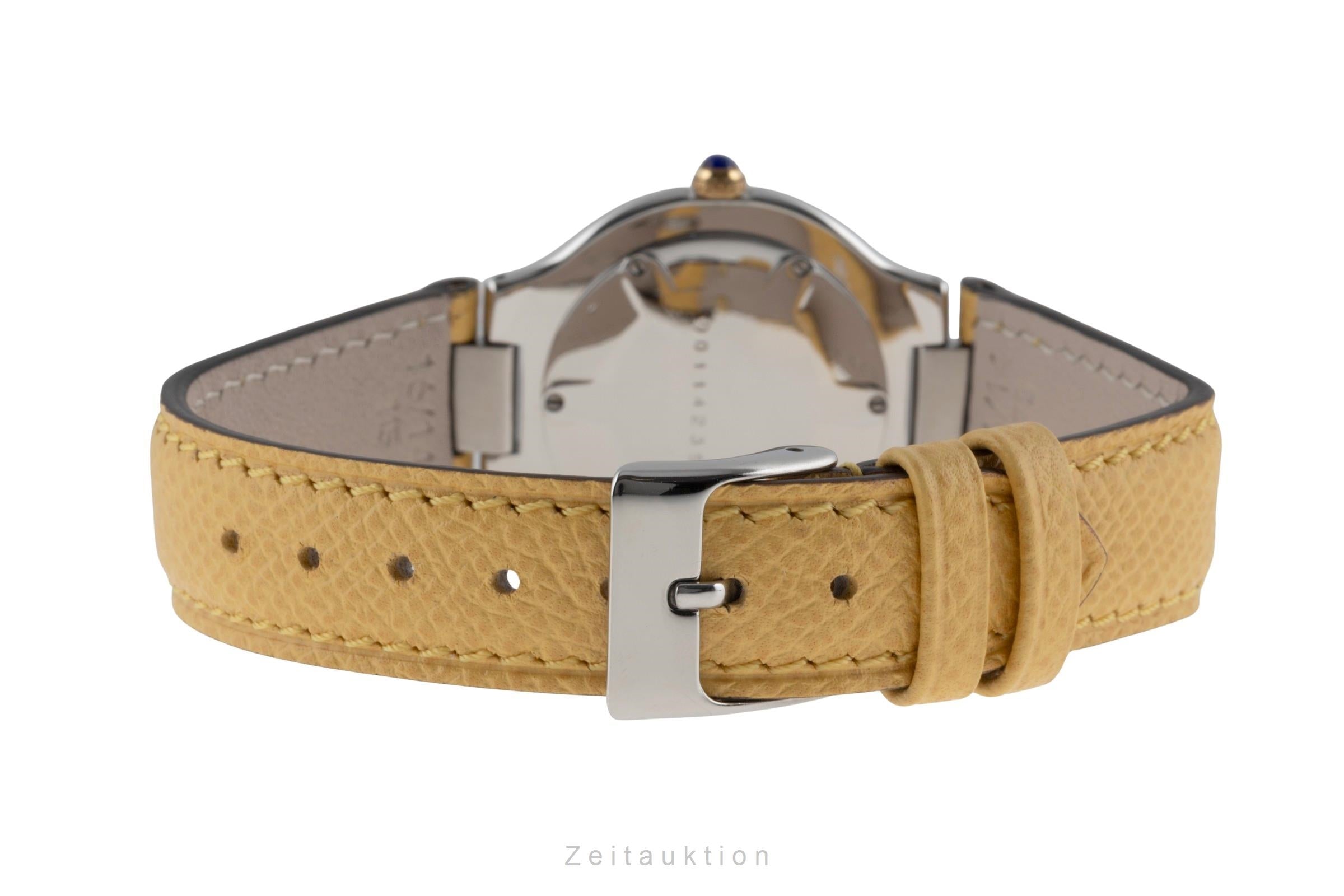 Cartier Must De Cartier 21 acero / banado en oro cuarzo reloj para damas  W1000844  [2504786]