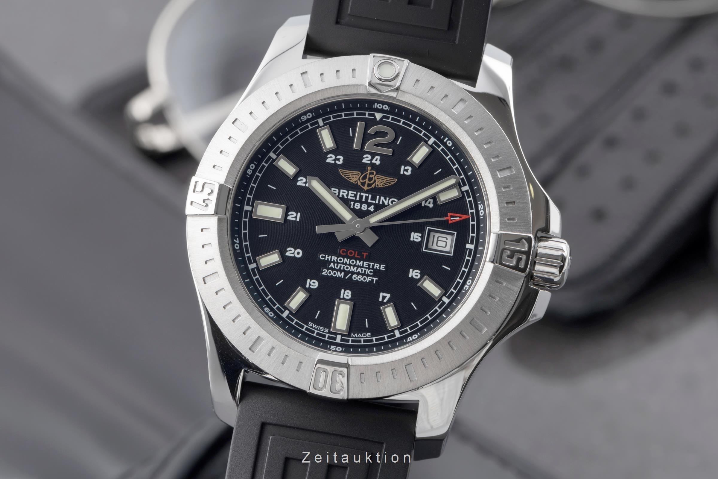 Breitling Colt acero automático reloj para caballeros A17388  [2504787]