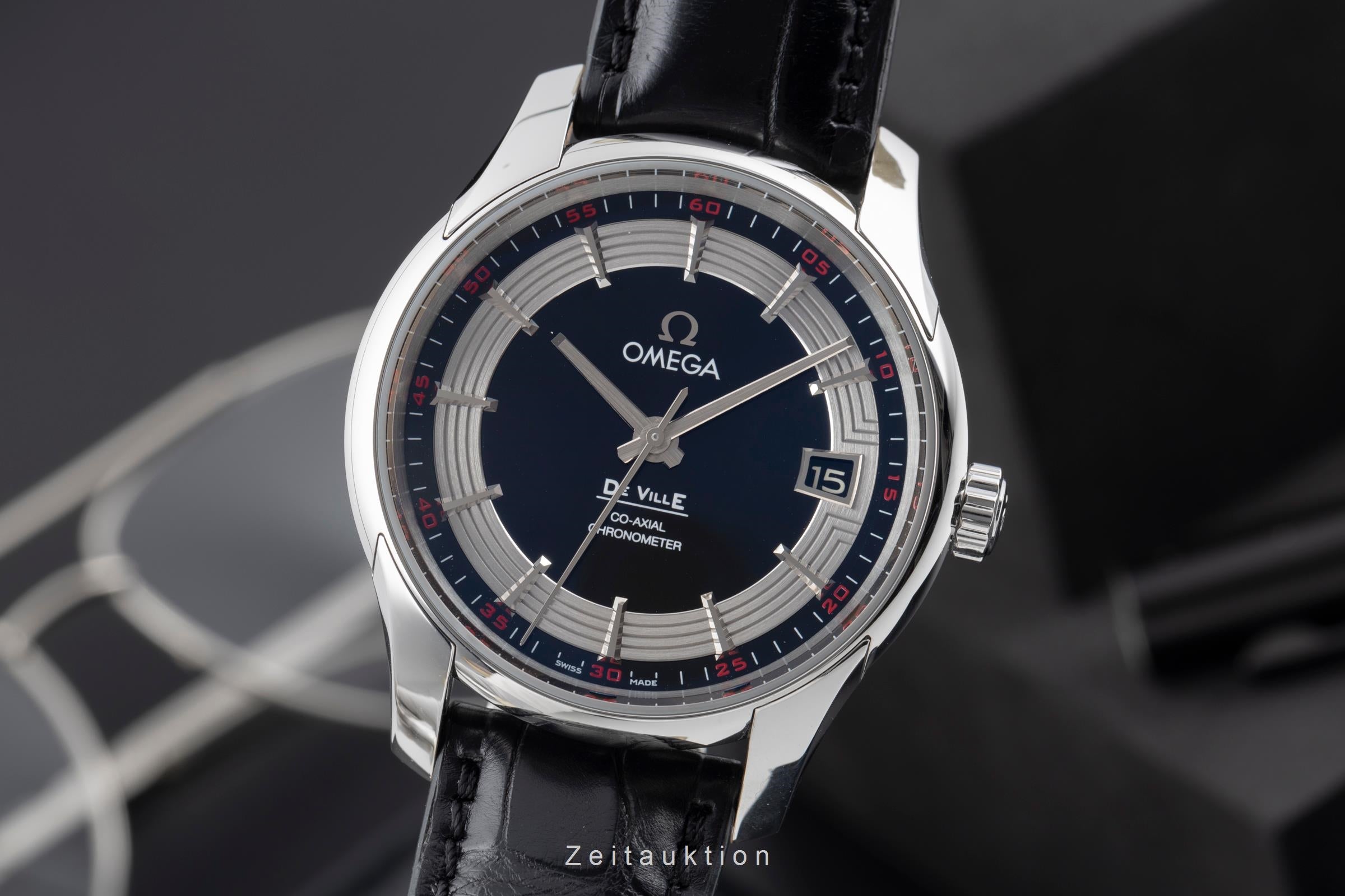 Omega De Ville acero automático reloj para caballeros 431.30.41.21.01.001  [2504788]