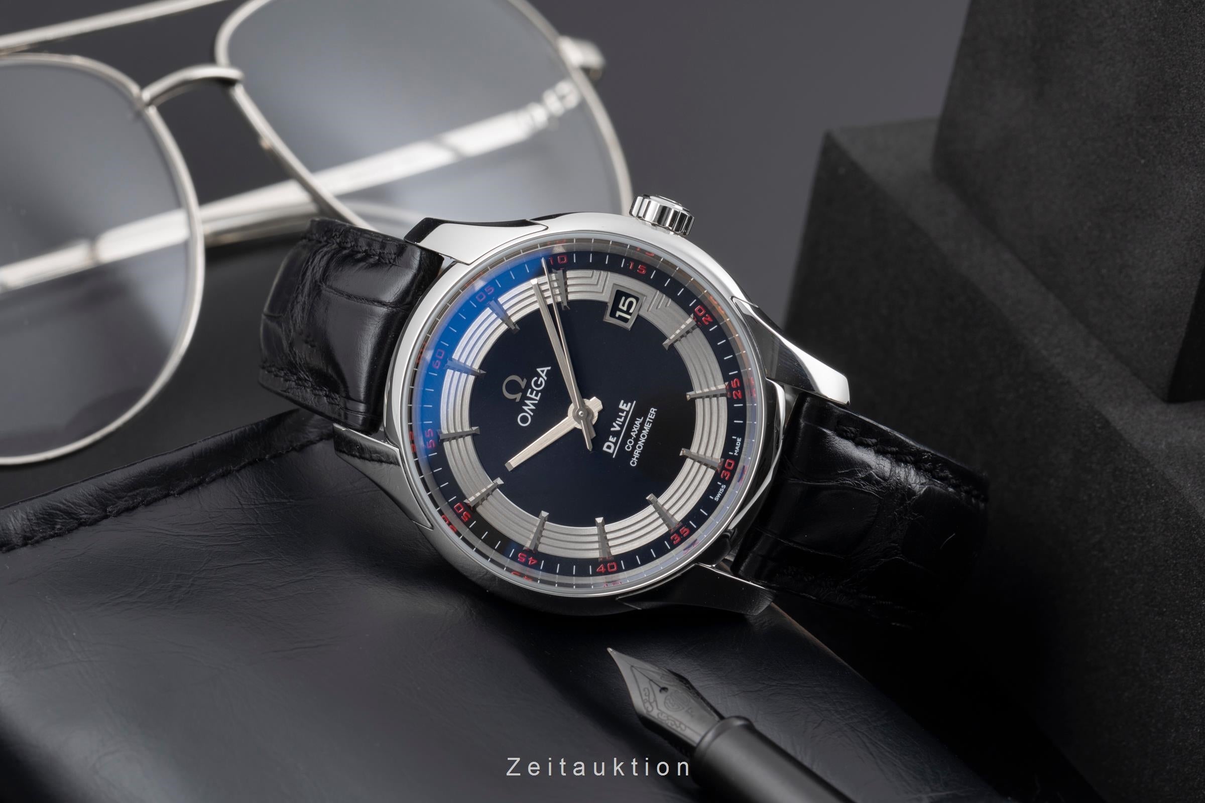 Omega De Ville acero automático reloj para caballeros 431.30.41.21.01.001  [2504788]