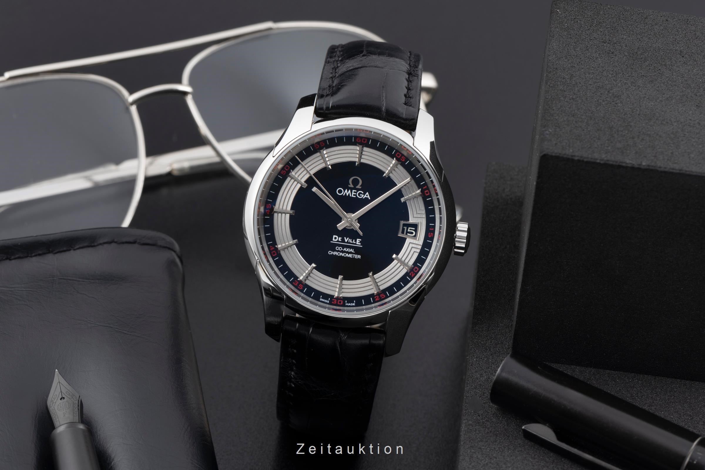 Omega De Ville acero automático reloj para caballeros 431.30.41.21.01.001  [2504788]