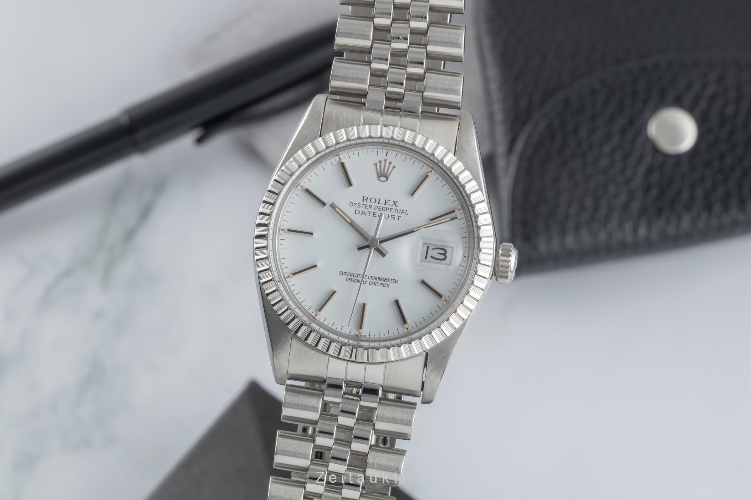 Rolex Datejust steel automatic men's watch 16030  [2504790]