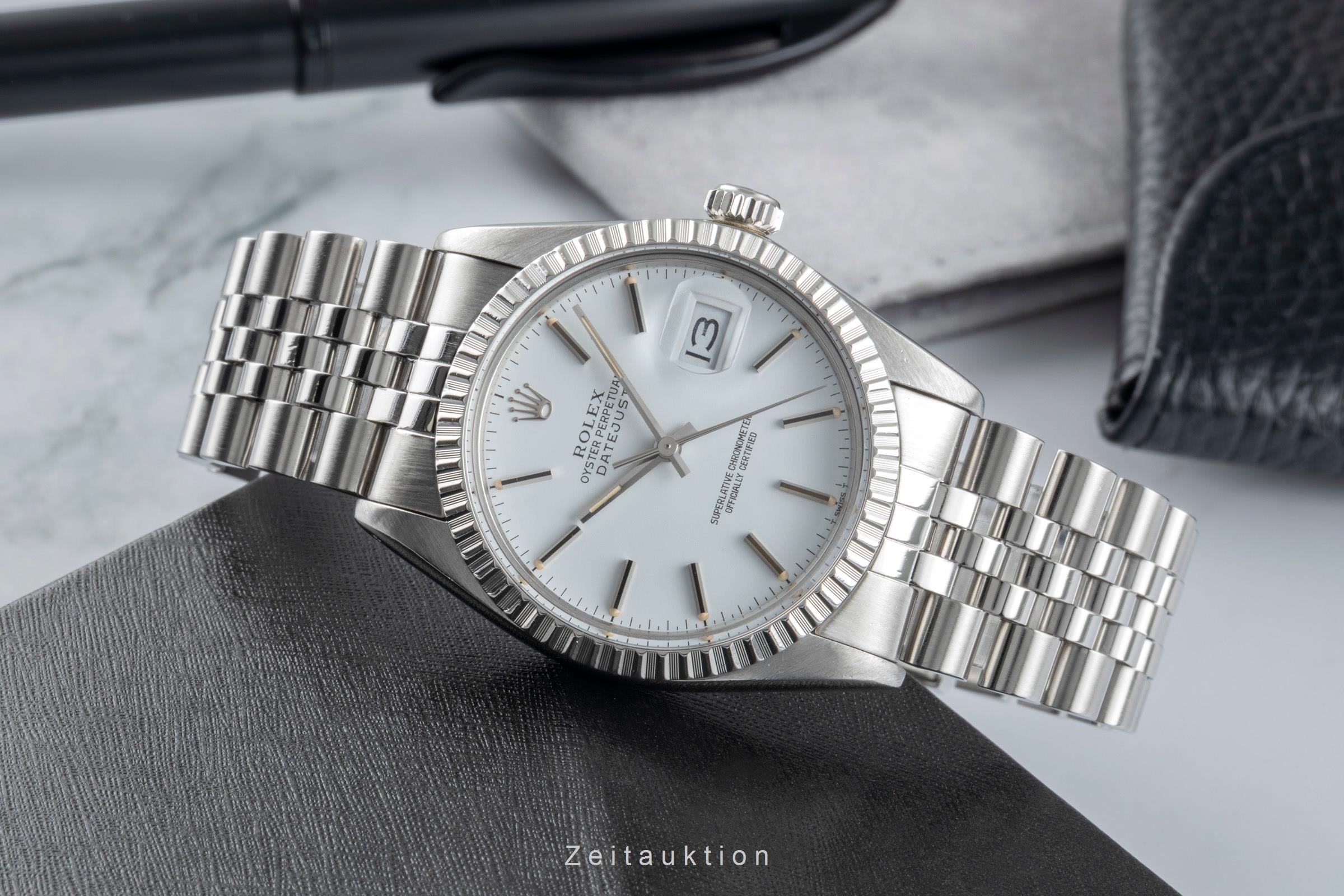 Rolex Datejust steel automatic men's watch 16030  [2504790]