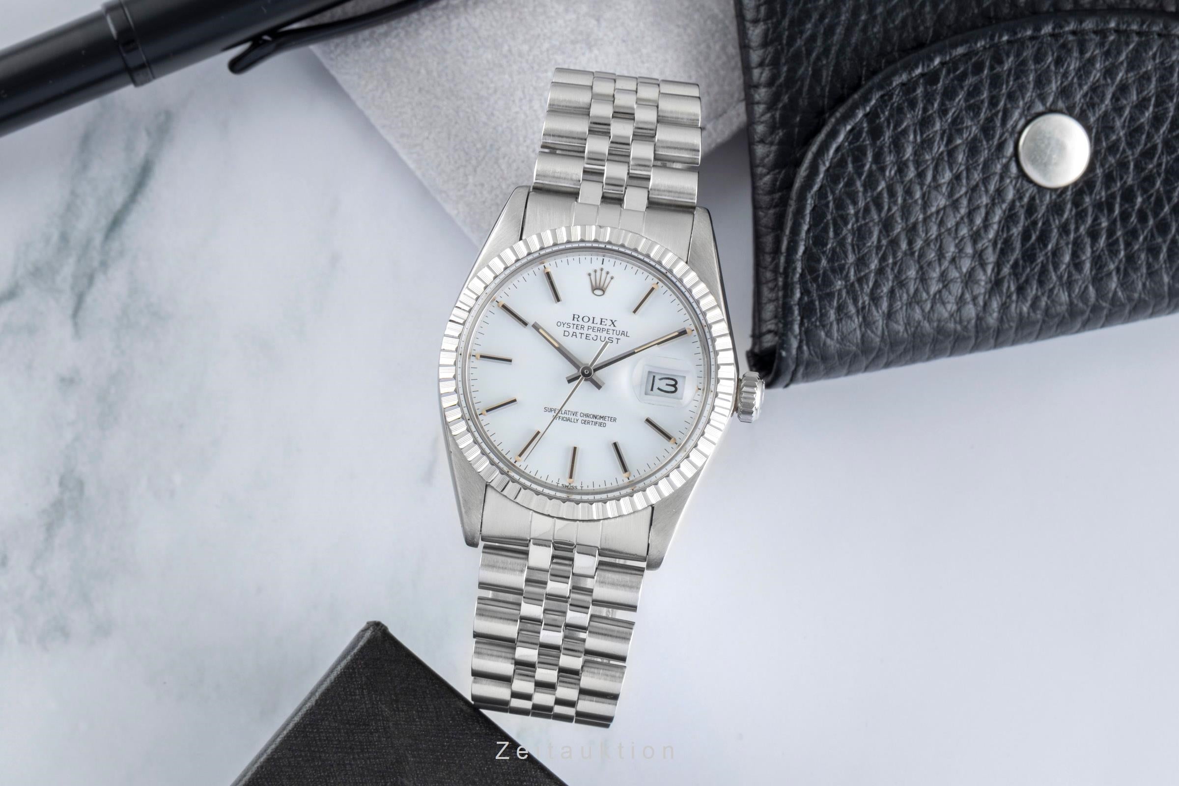Rolex Datejust steel automatic men's watch 16030  [2504790]