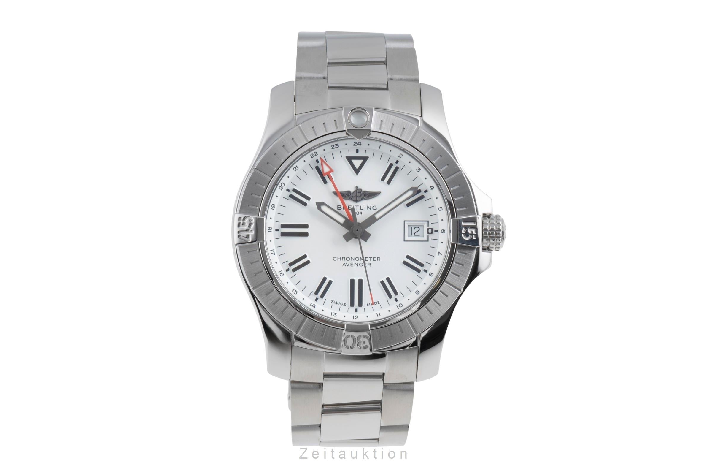 Breitling Avenger steel automatic Kal. B32 Ref. A32397101A1A1
