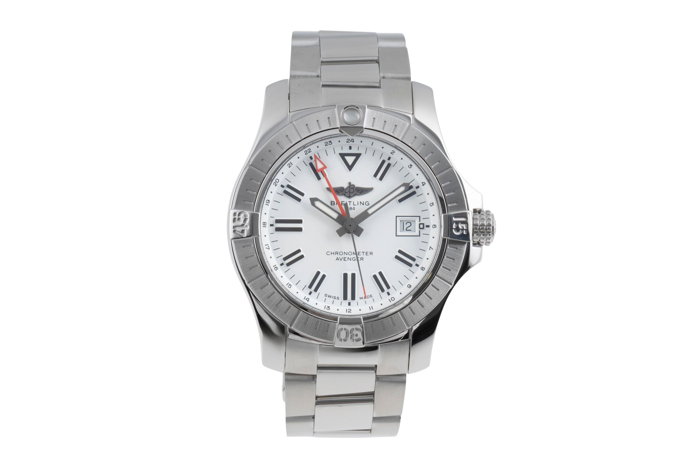 Breitling Avenger steel automatic Kal. B32 Ref. A32397101A1A1