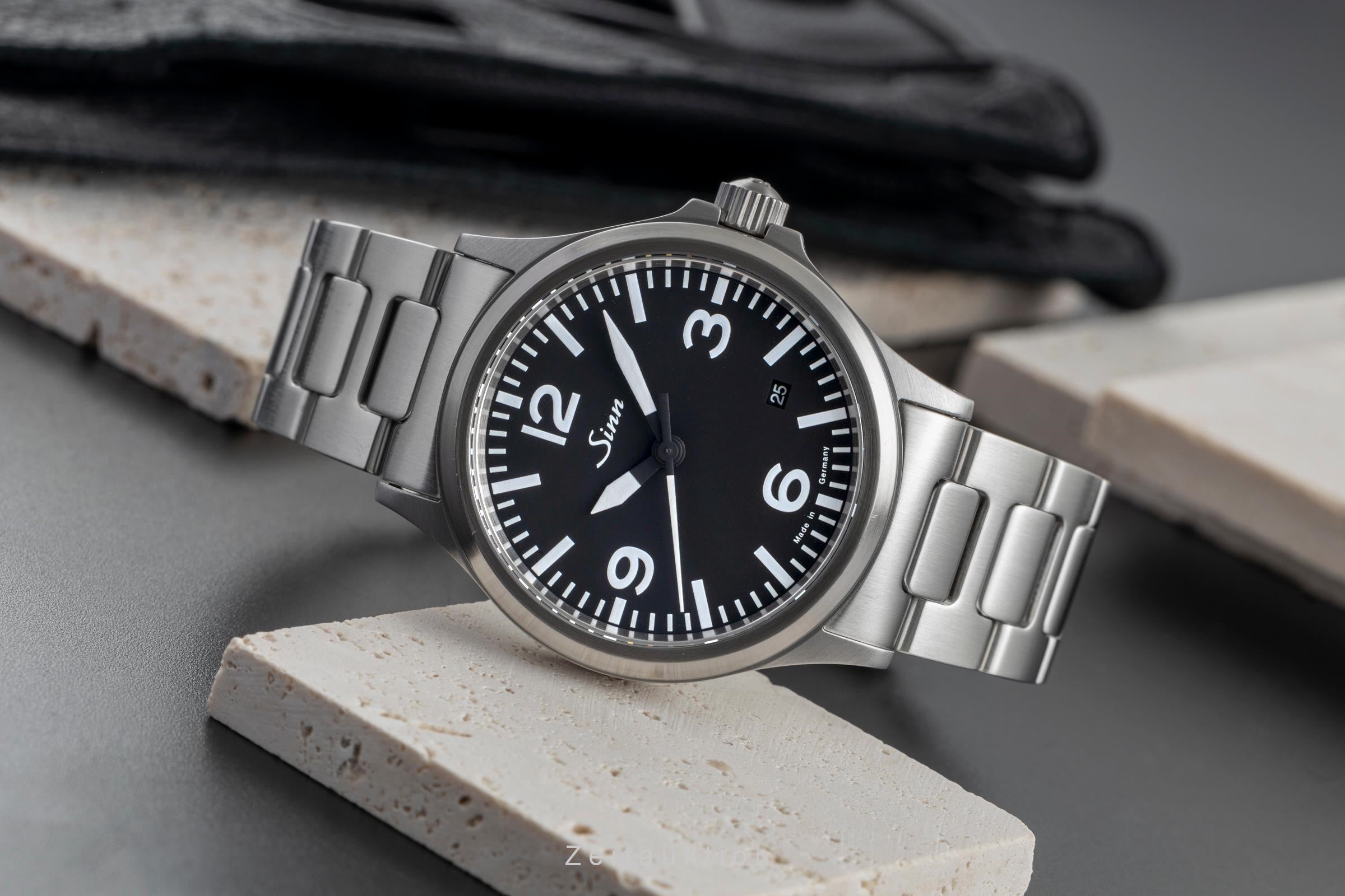 Sinn 556 acero automático reloj para caballeros 556A  [2504793]