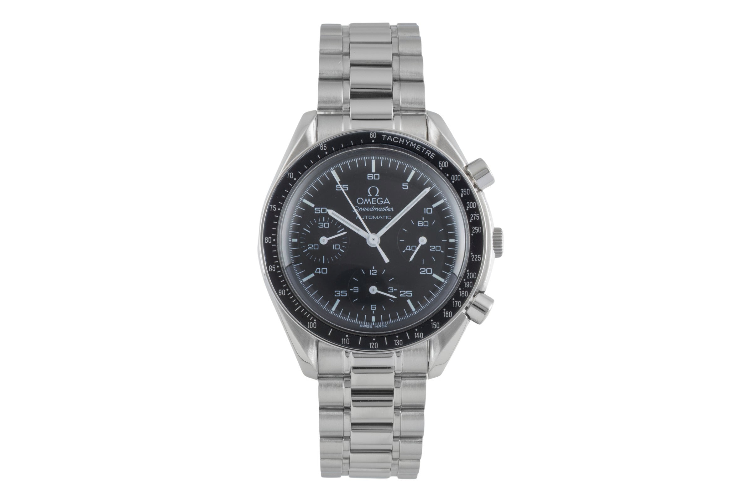 Omega Speedmaster chronograph steel automatic men's watch 3510.50.00 LP: 7600EUR  [2504796]
