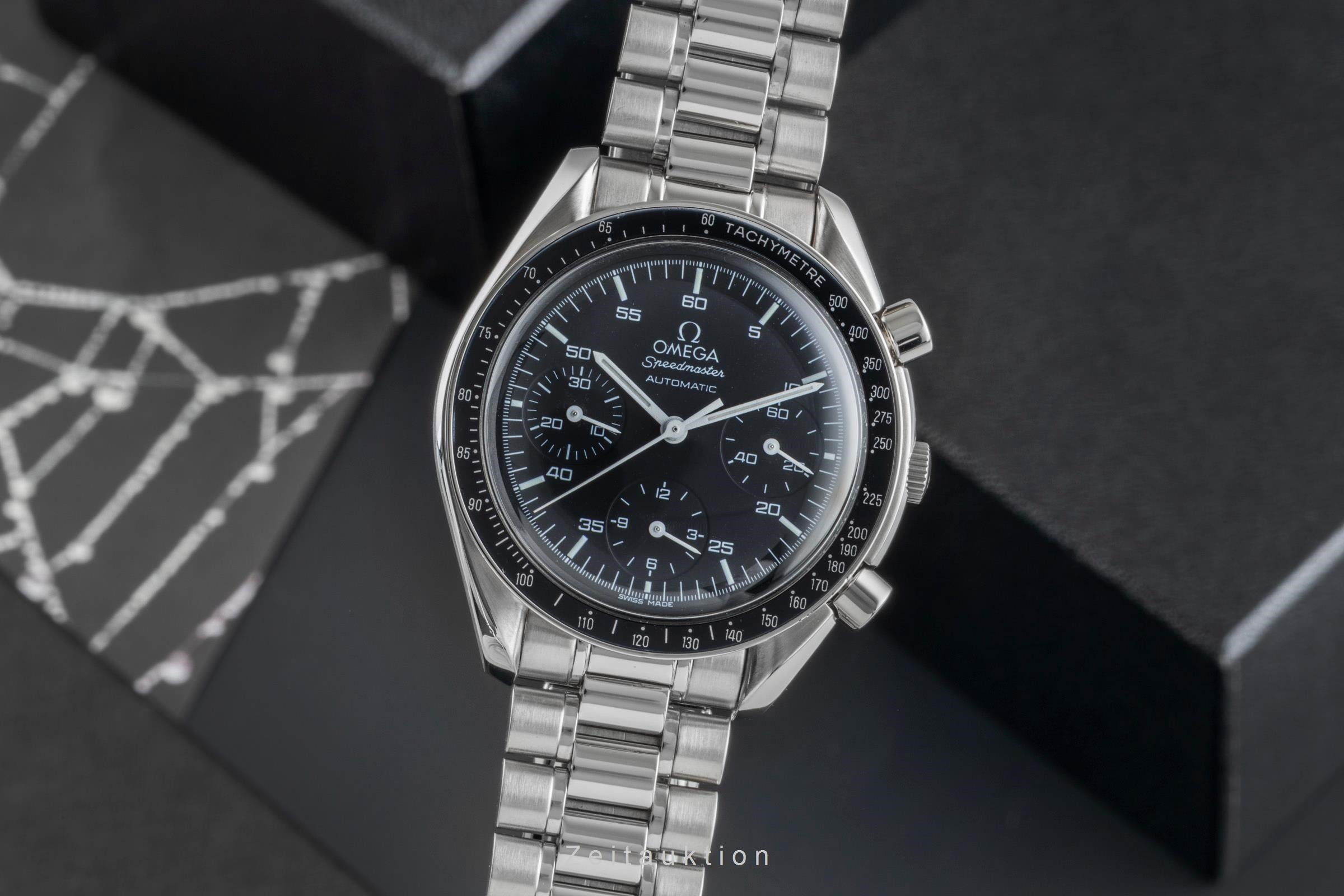 Omega Speedmaster chronograph steel automatic men's watch 3510.50.00 LP: 7600EUR  [2504796]