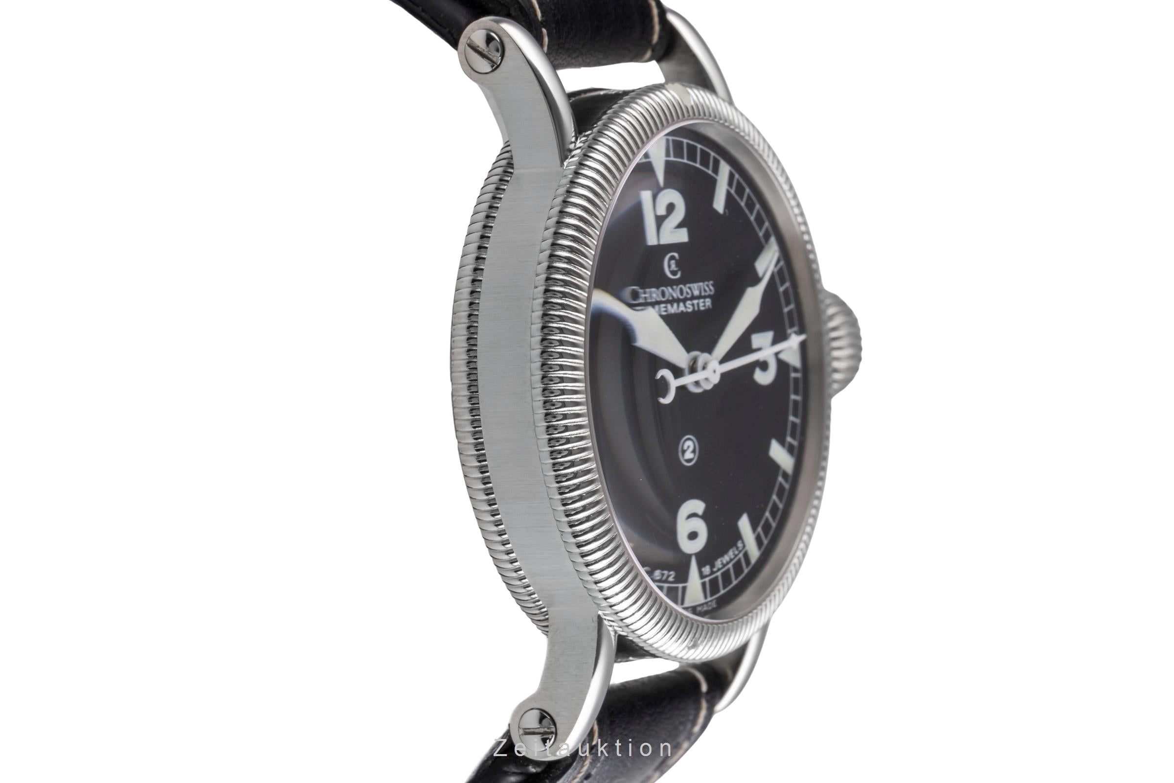 Chronoswiss Timemaster steel manual winding Kal. C.672 Ref. CH