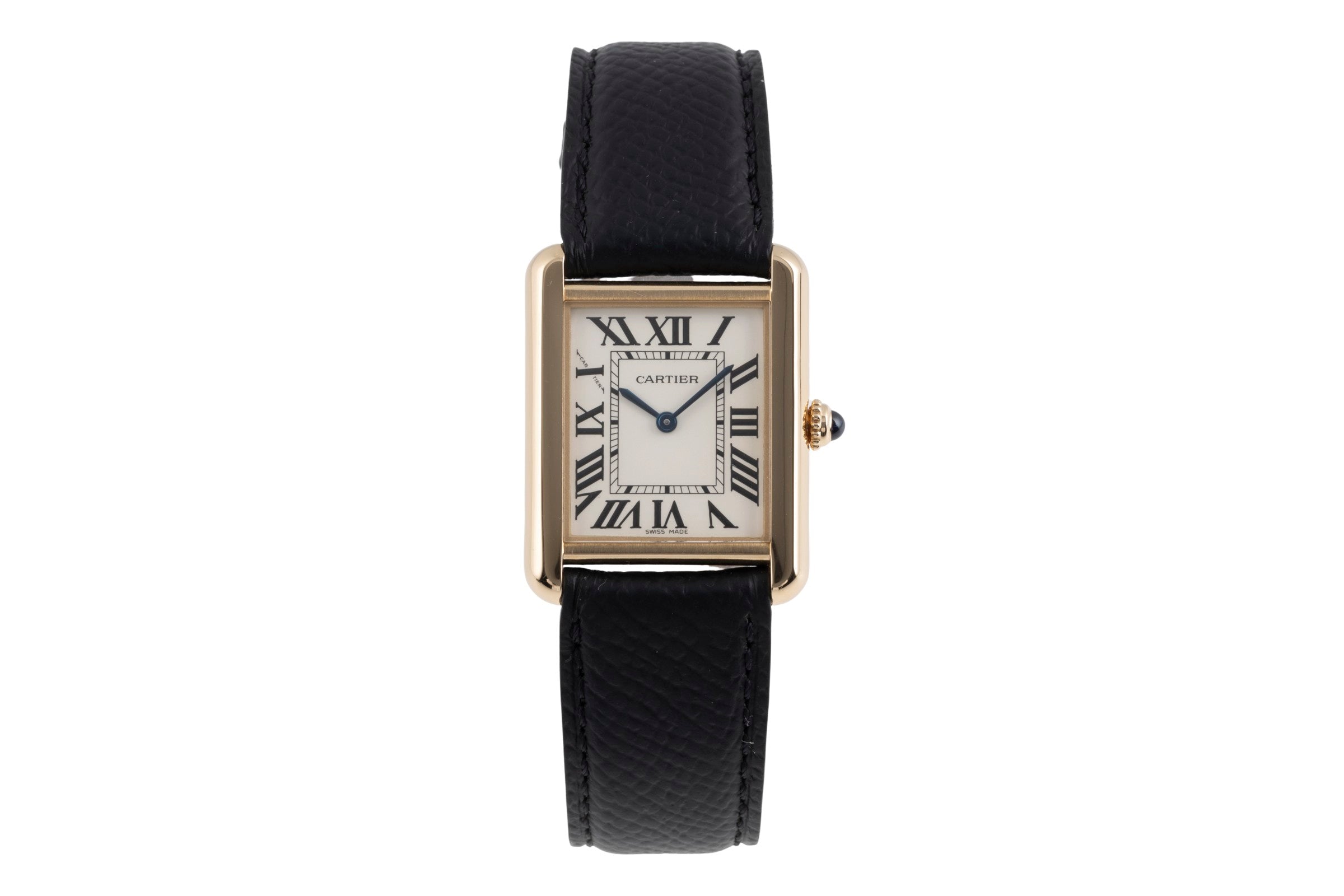 Cartier Tank Solo Lady SM 18k (0,750) Gold Lady Damenuhr Ref. W5200002 3168 B&P [2504800]