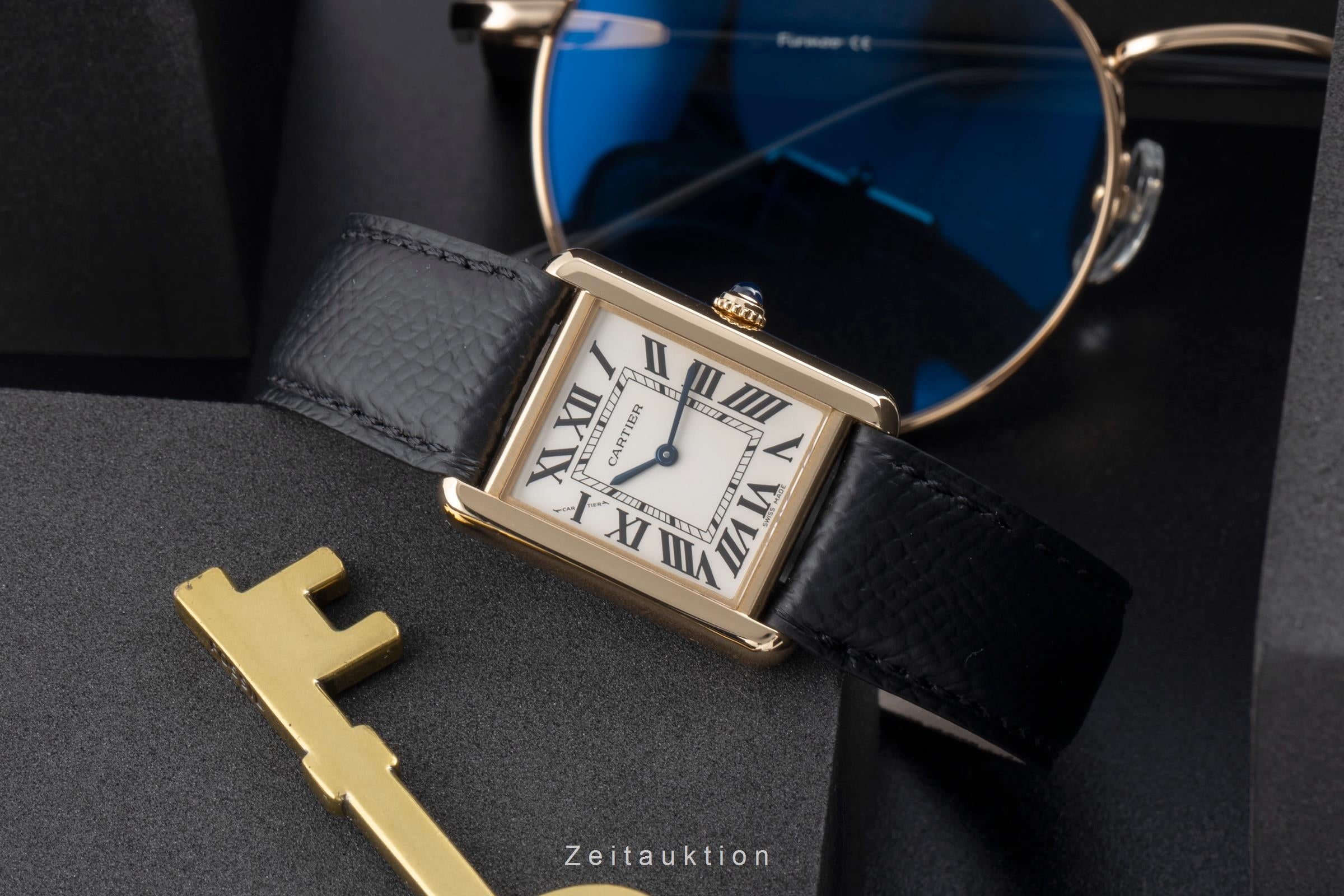 Cartier Tank 18 ct gold quartz Kal. 157 Ref. W5200002, 3168 | 2504800