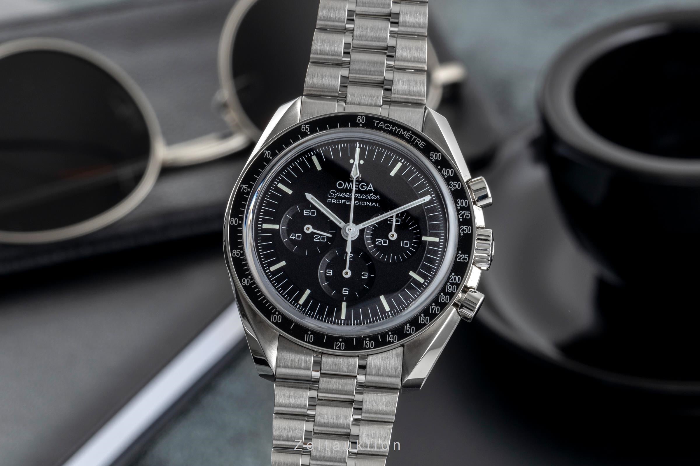 Omega Speedmaster chronographe acier à remontage manuel montre pour hommes 310.30.42.50.01.002 LP: 8700EUR  [2504801]