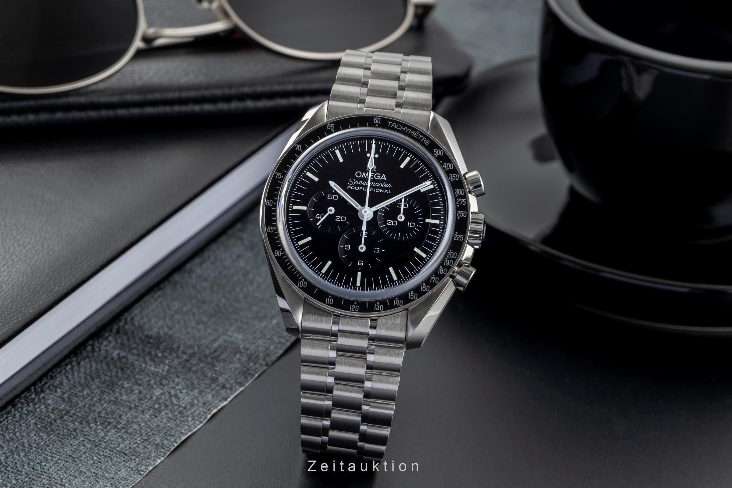 Omega Speedmaster chronographe acier à remontage manuel montre pour hommes 310.30.42.50.01.002 LP: 8700EUR  [2504801]