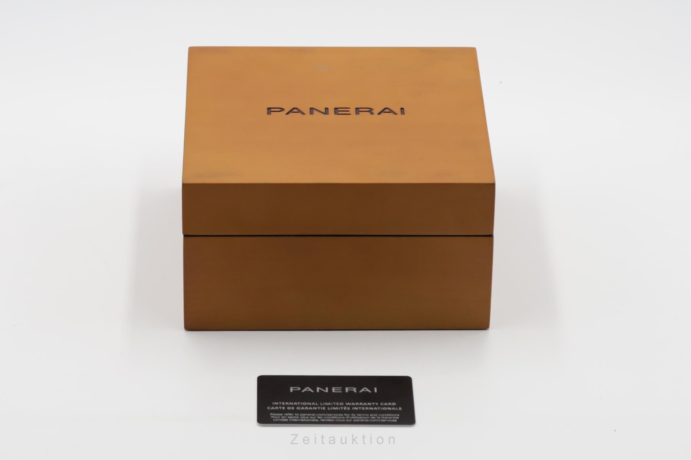 PANERAI 純正 外箱＋木製内箱＋紙袋セット コレクション用 Panerai Luminor Due Luna steel automatic Kal. P.900 Ref. PAM01306