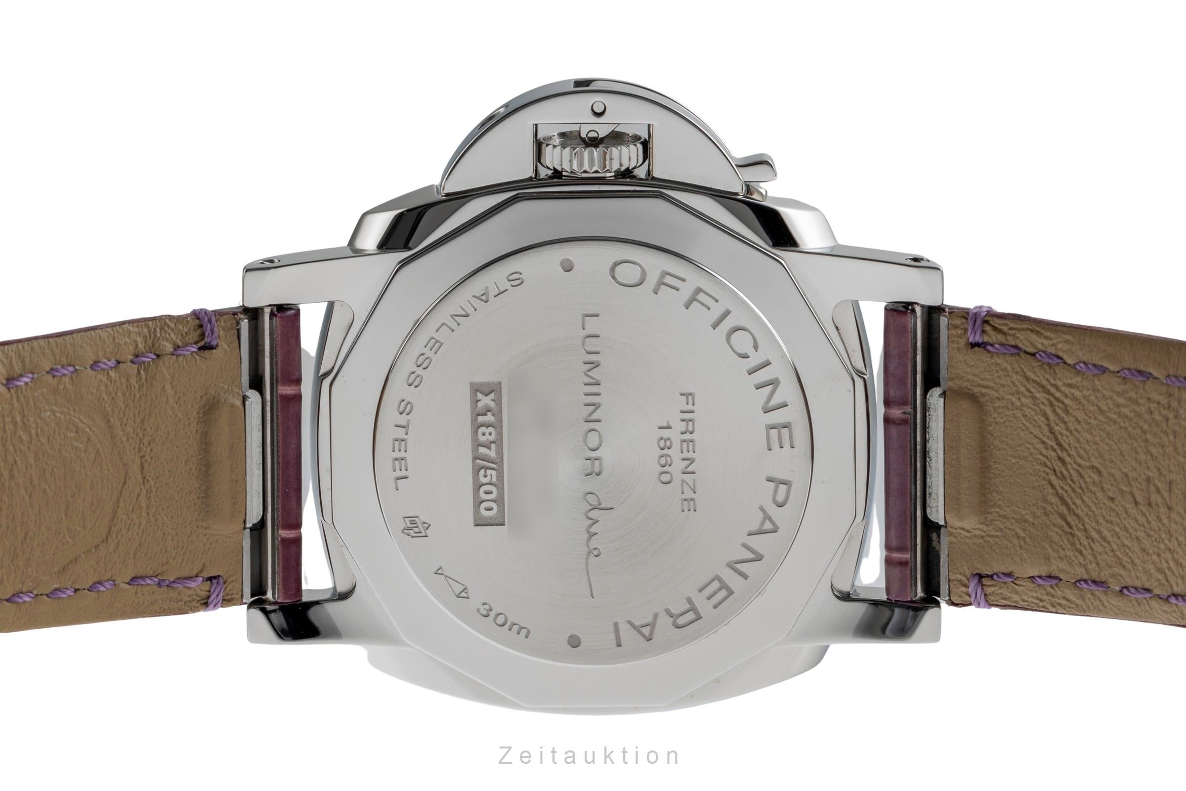 Panerai Luminor Due Luna acier automatique montre pour hommes PAM01306  [2504802]
