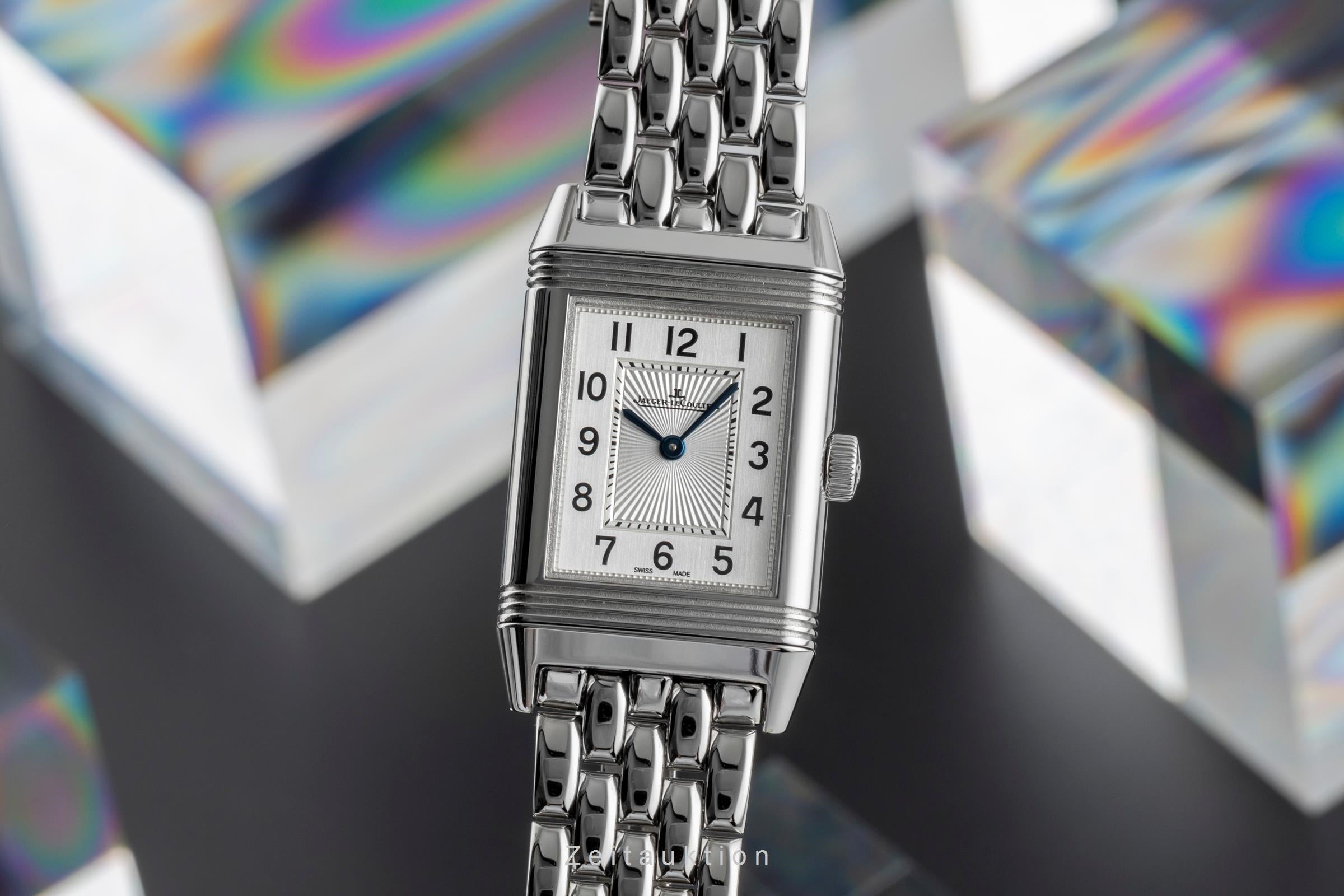 Jaeger LeCoultre Reverso acier à remontage manuel montre pour femmes Q2608140 LP: 9450EUR  [2504803]