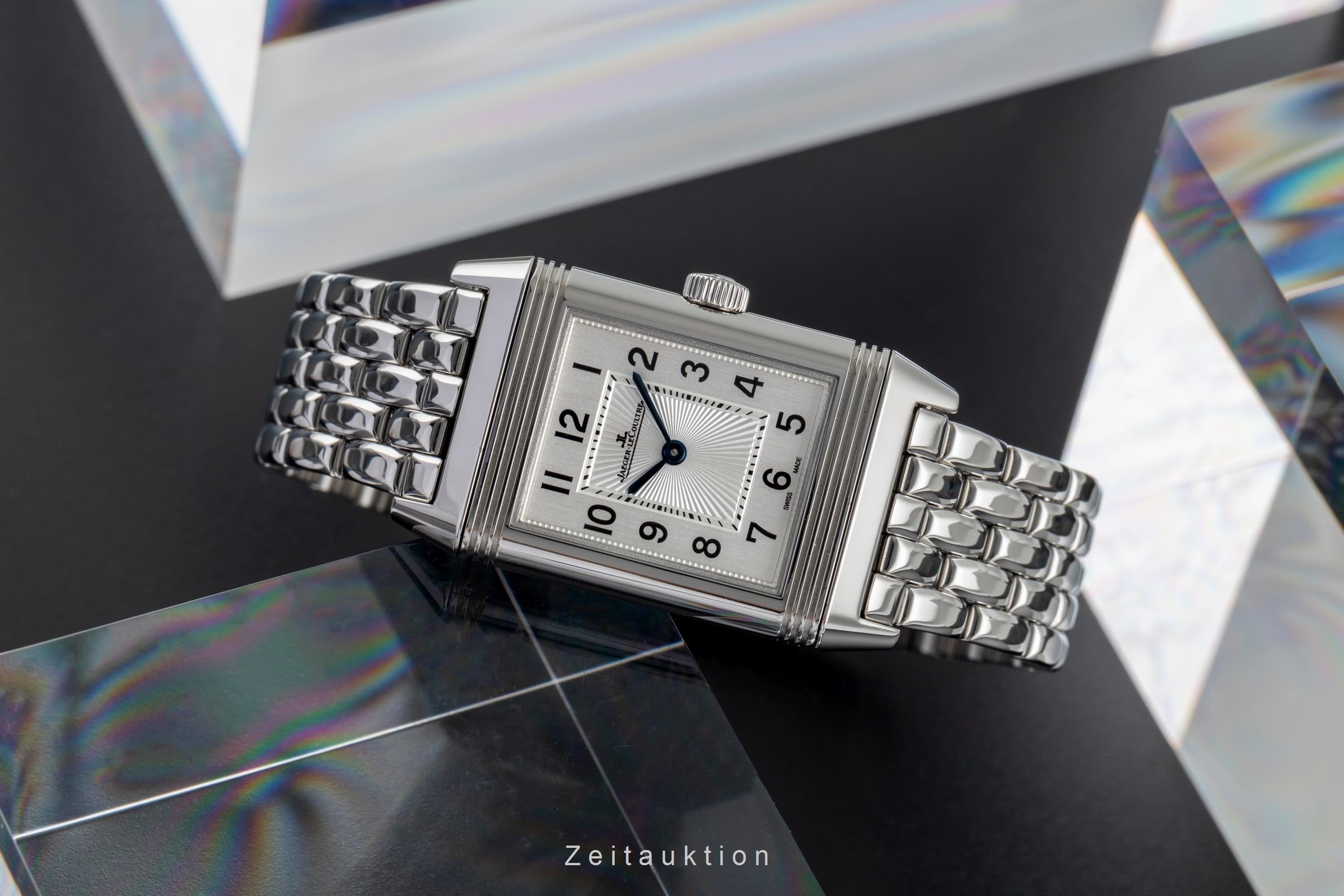Jaeger LeCoultre Reverso acier à remontage manuel montre pour femmes Q2608140 LP: 9450EUR  [2504803]