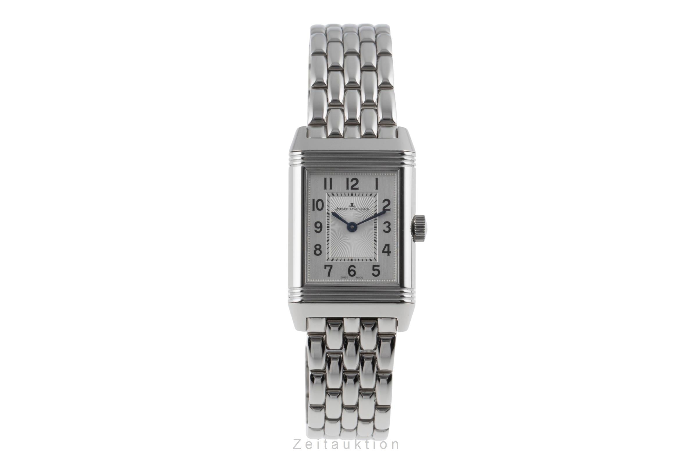 Jaeger LeCoultre Reverso acier à remontage manuel montre pour femmes Q2668130  211.8.44  [2504804]