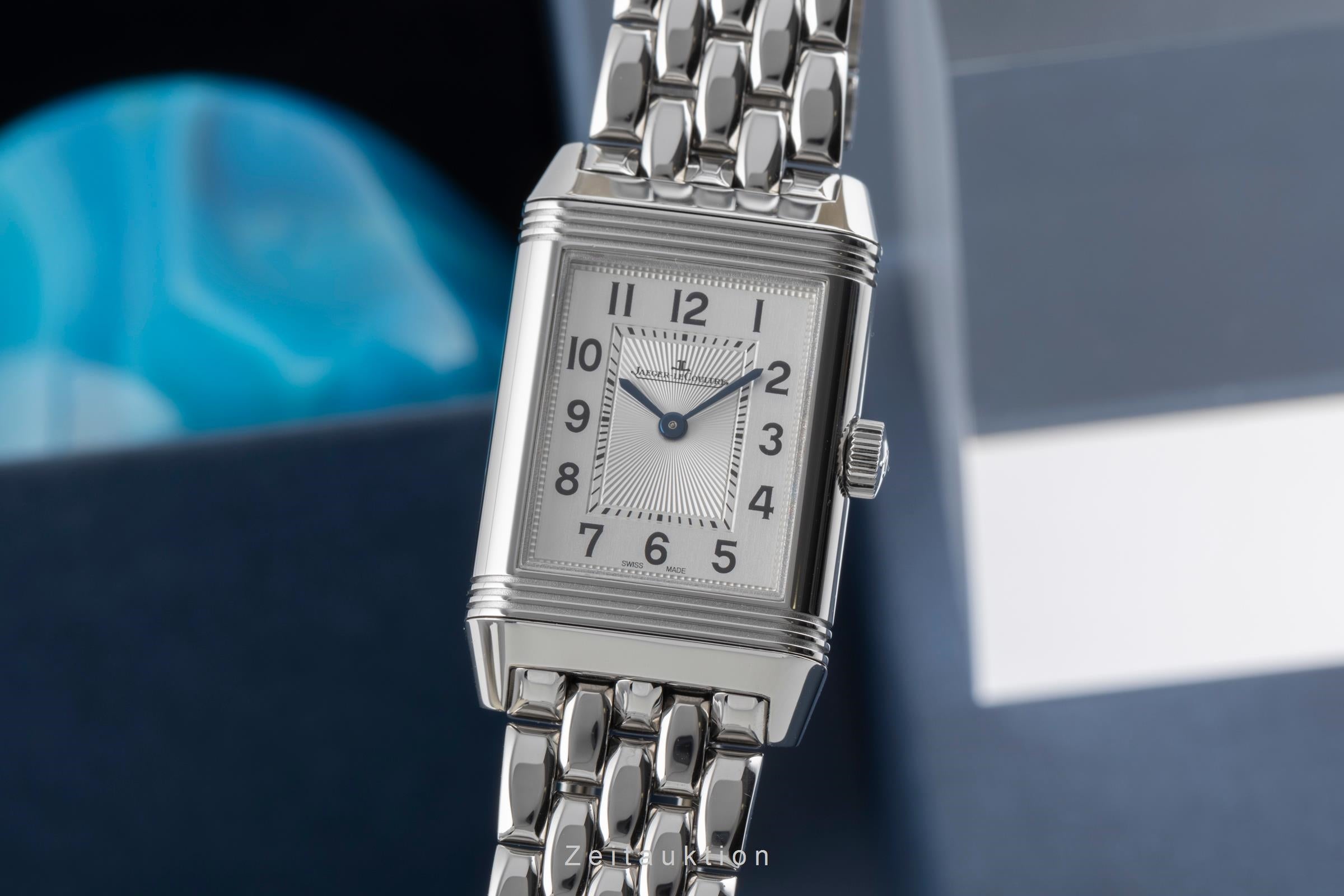 Jaeger LeCoultre Reverso acier à remontage manuel montre pour femmes Q2668130  211.8.44  [2504804]