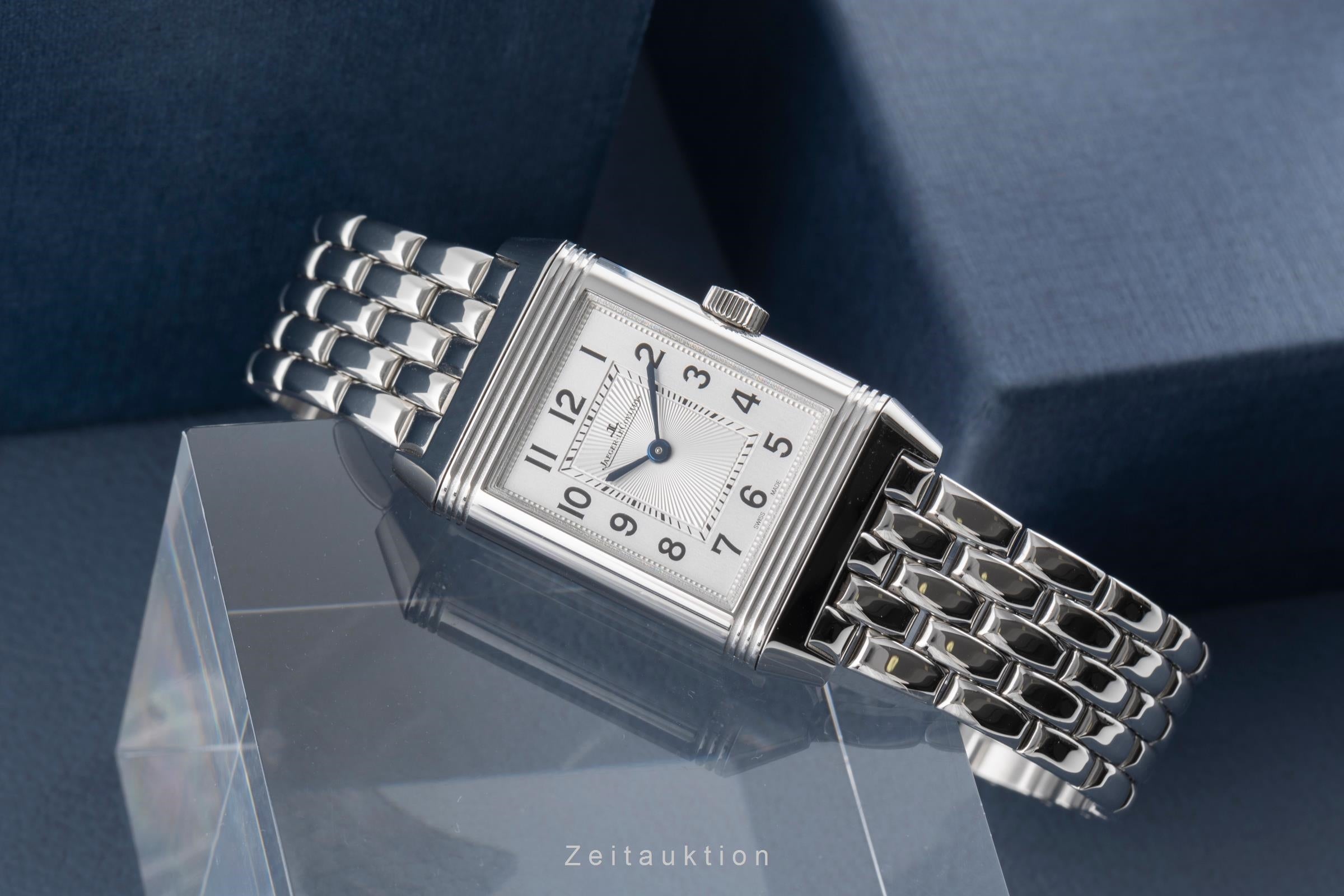 Jaeger LeCoultre Reverso acier à remontage manuel montre pour femmes Q2668130  211.8.44  [2504804]