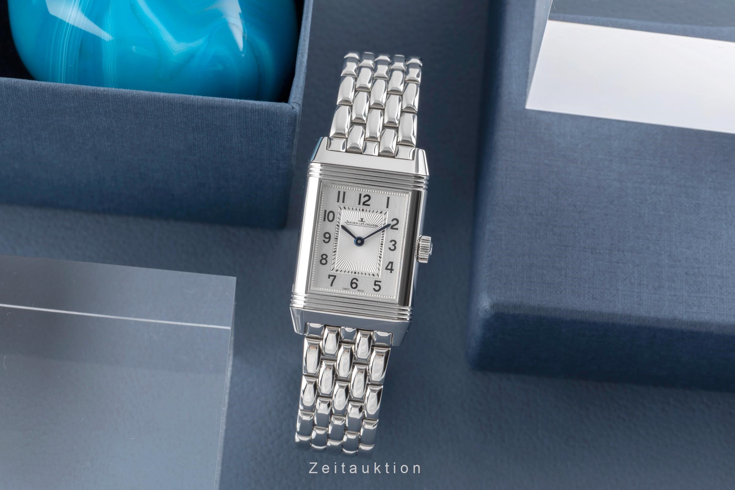 Jaeger LeCoultre Reverso acier à remontage manuel montre pour femmes Q2668130  211.8.44  [2504804]