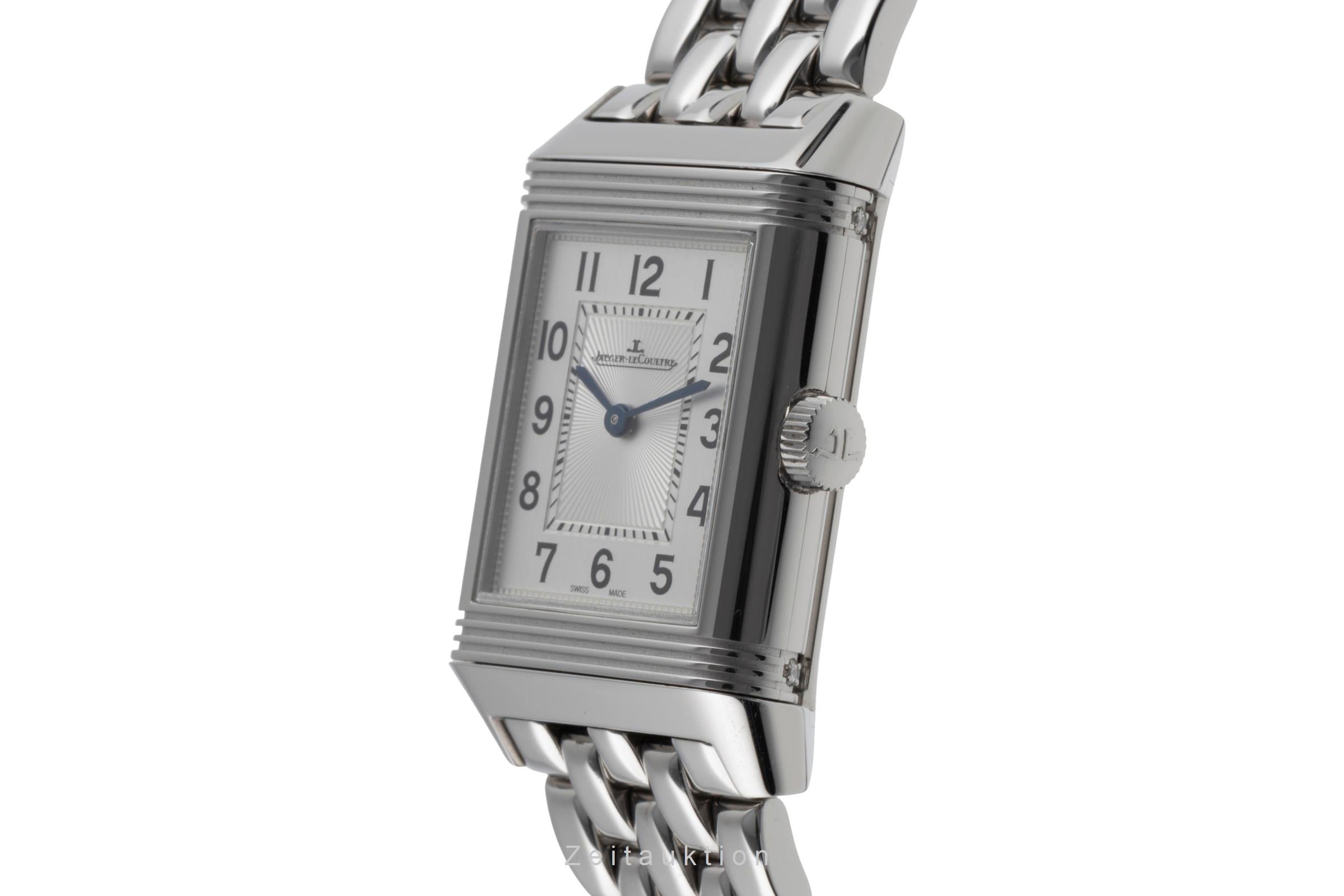 Jaeger LeCoultre Reverso acier à remontage manuel montre pour femmes Q2668130  211.8.44  [2504804]