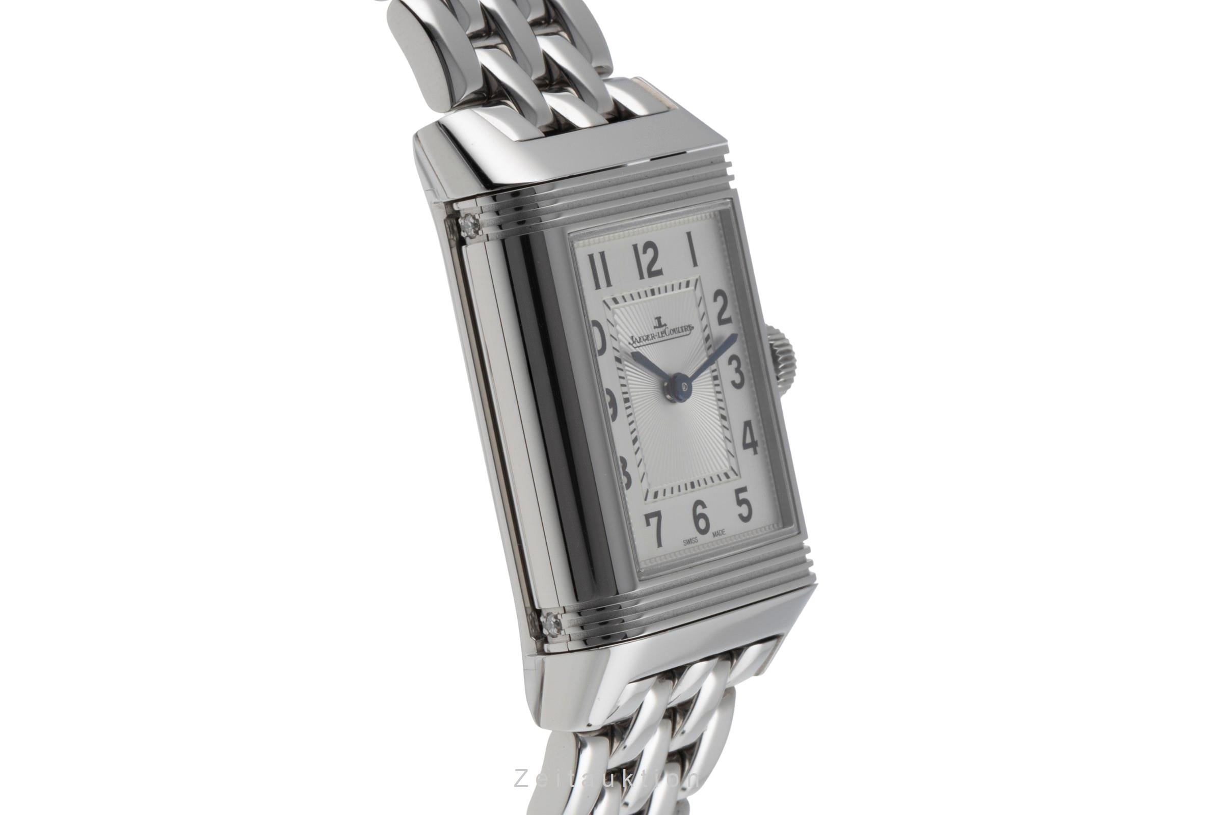 Jaeger LeCoultre Reverso acier à remontage manuel montre pour femmes Q2668130  211.8.44  [2504804]