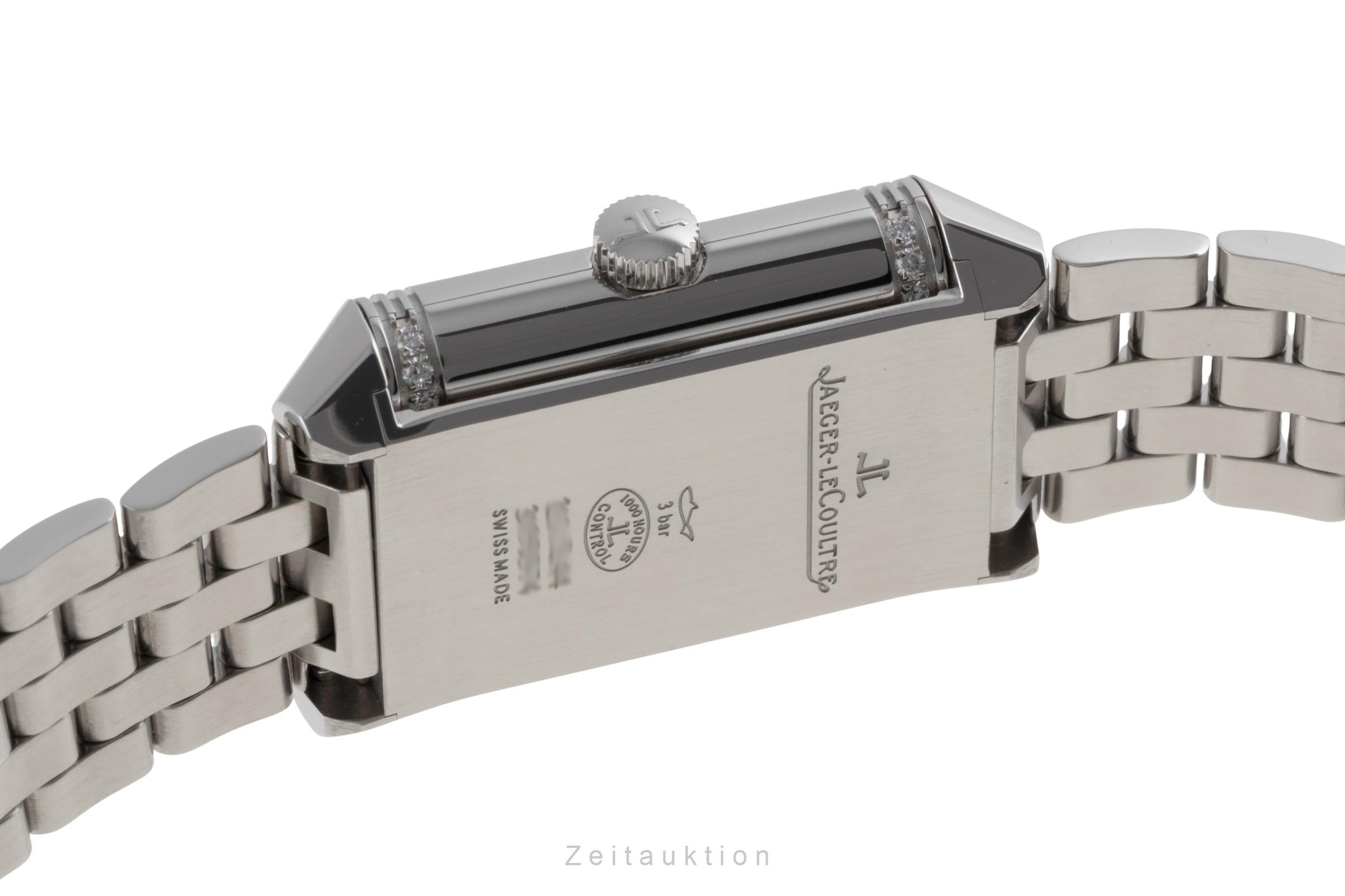 Jaeger LeCoultre Reverso acier à remontage manuel montre pour femmes Q2668130  211.8.44  [2504804]