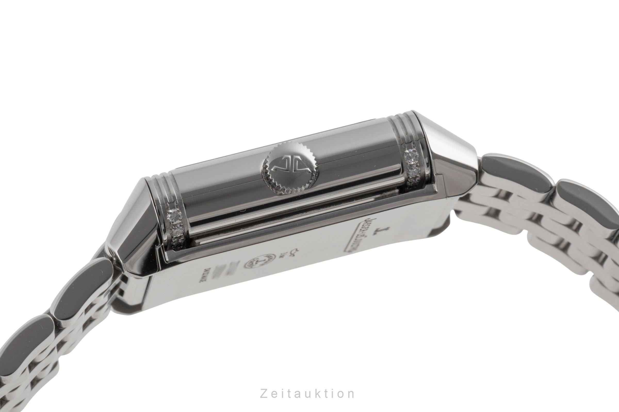 Jaeger LeCoultre Reverso acier à remontage manuel montre pour femmes Q2668130  211.8.44  [2504804]