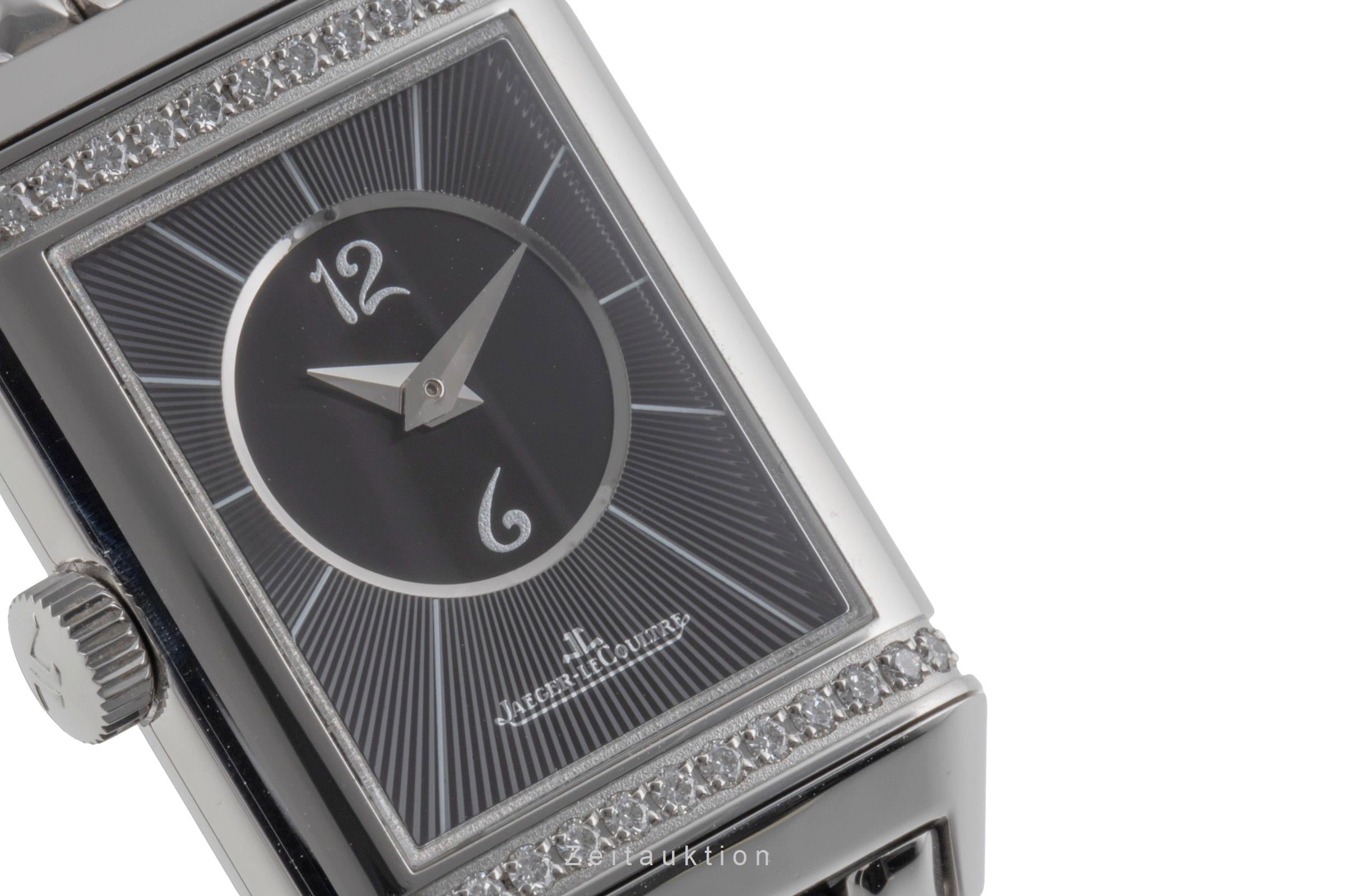 Jaeger LeCoultre Reverso acier à remontage manuel montre pour femmes Q2668130  211.8.44  [2504804]