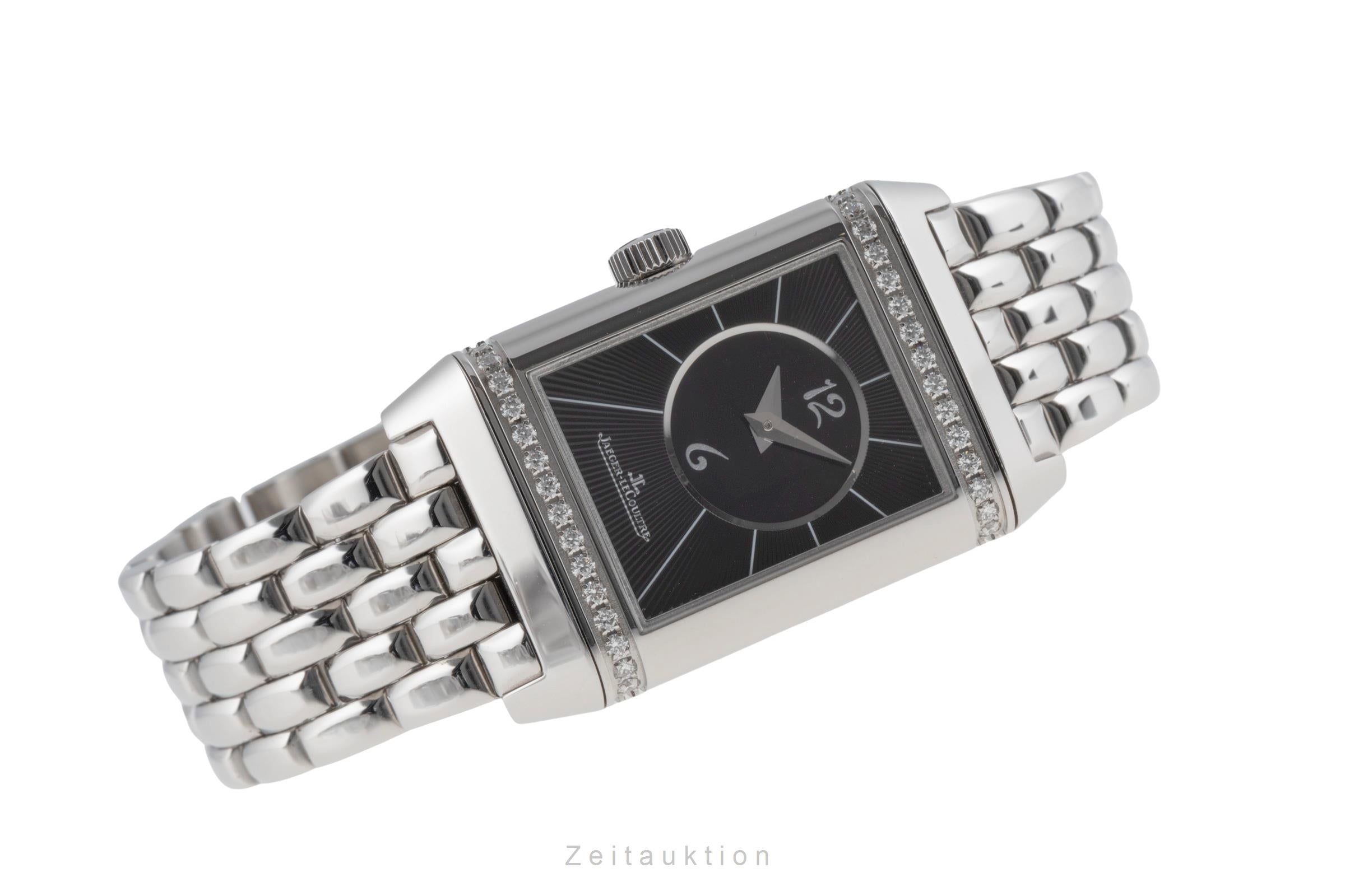 Jaeger LeCoultre Reverso acier à remontage manuel montre pour femmes Q2668130  211.8.44  [2504804]