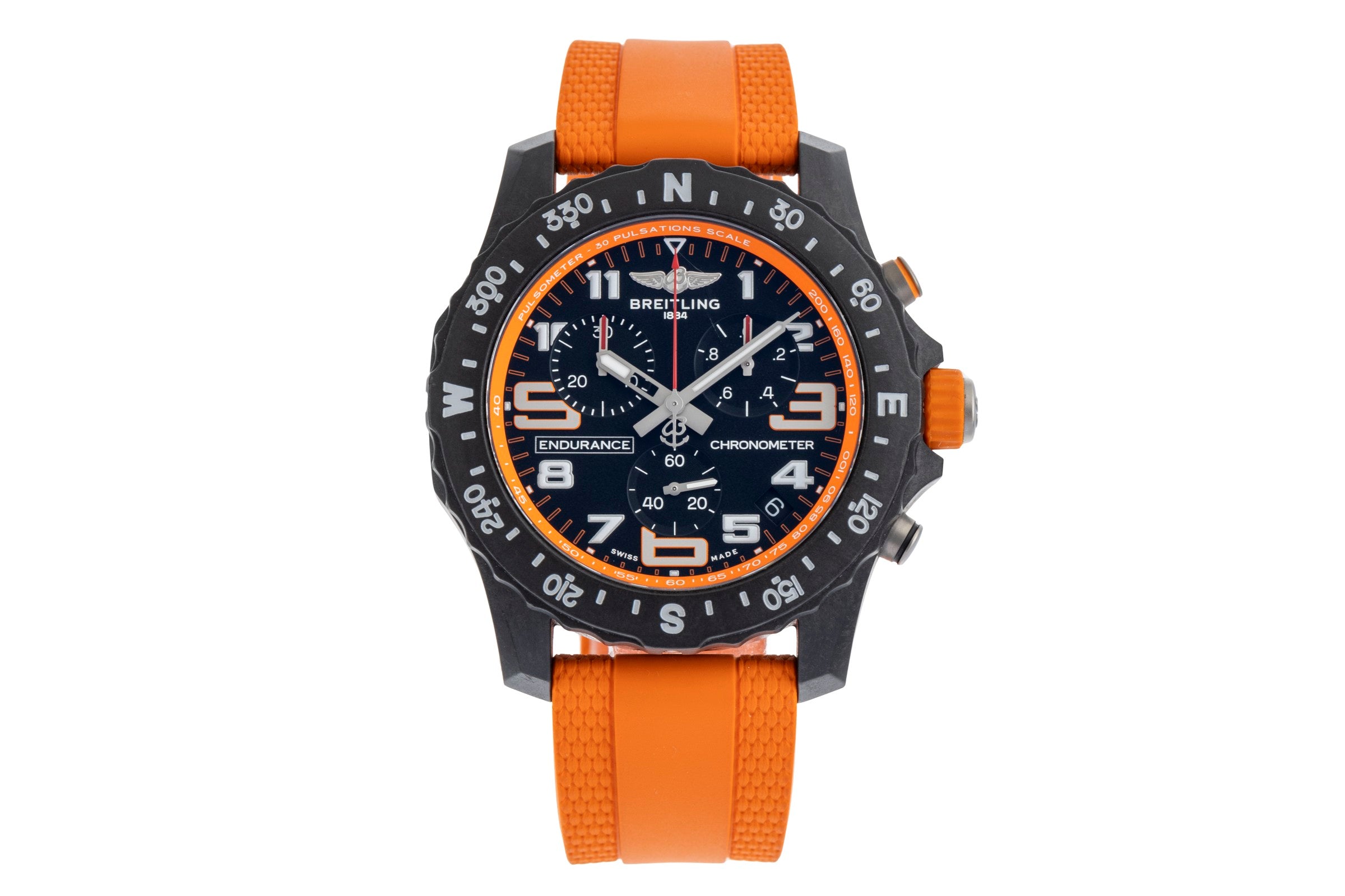 最終値下げ　Breitlingボールペン　オレンジ Breitling Endurance Pro breitlight quartz Ref. X82310A51B1S2 | 2504805