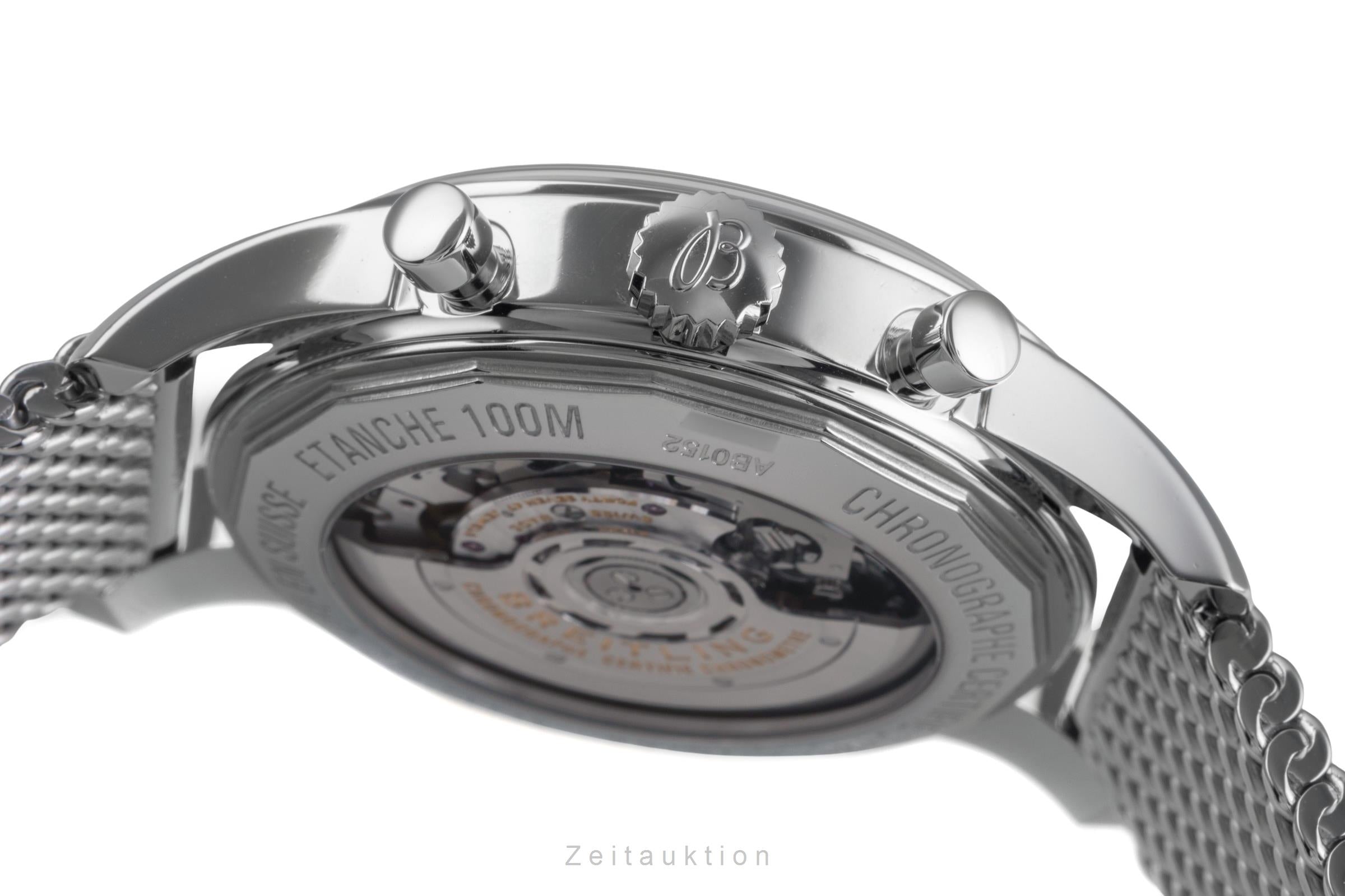 Breitling Transocean chronograph steel automatic men's watch AB015212/G724  [2504806]