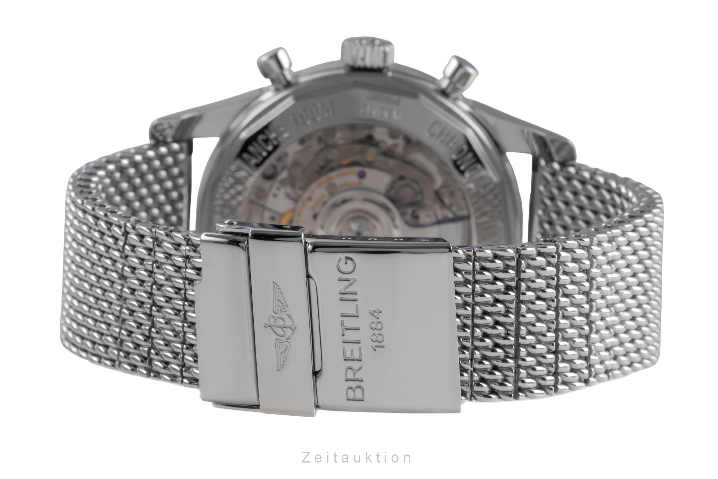 Breitling Transocean chronograph steel automatic men's watch AB015212/G724  [2504806]