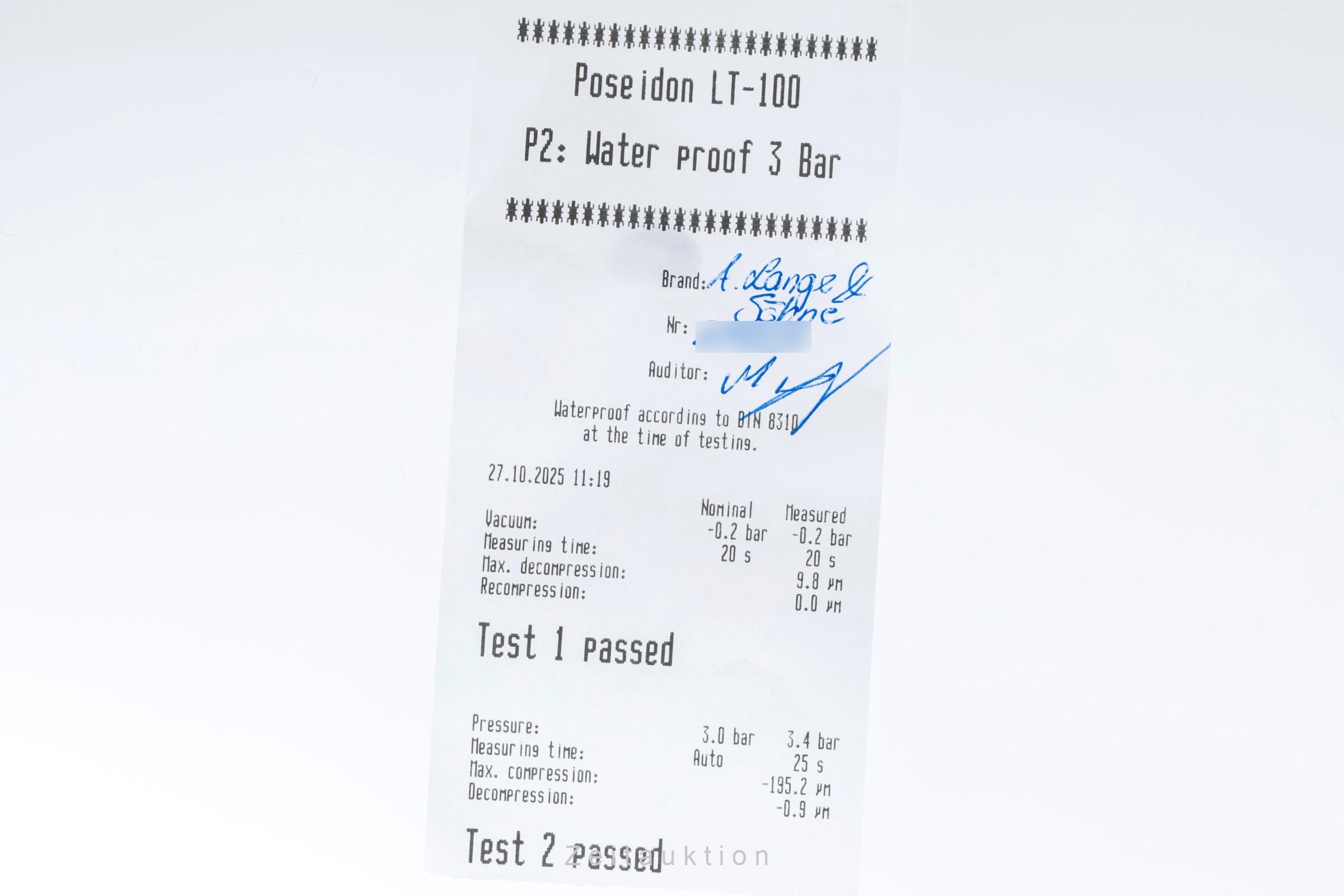 A. Lange & Söhne Saxonia or rouge 18 ct à remontage manuel montre pour hommes 201.033  [2504808]