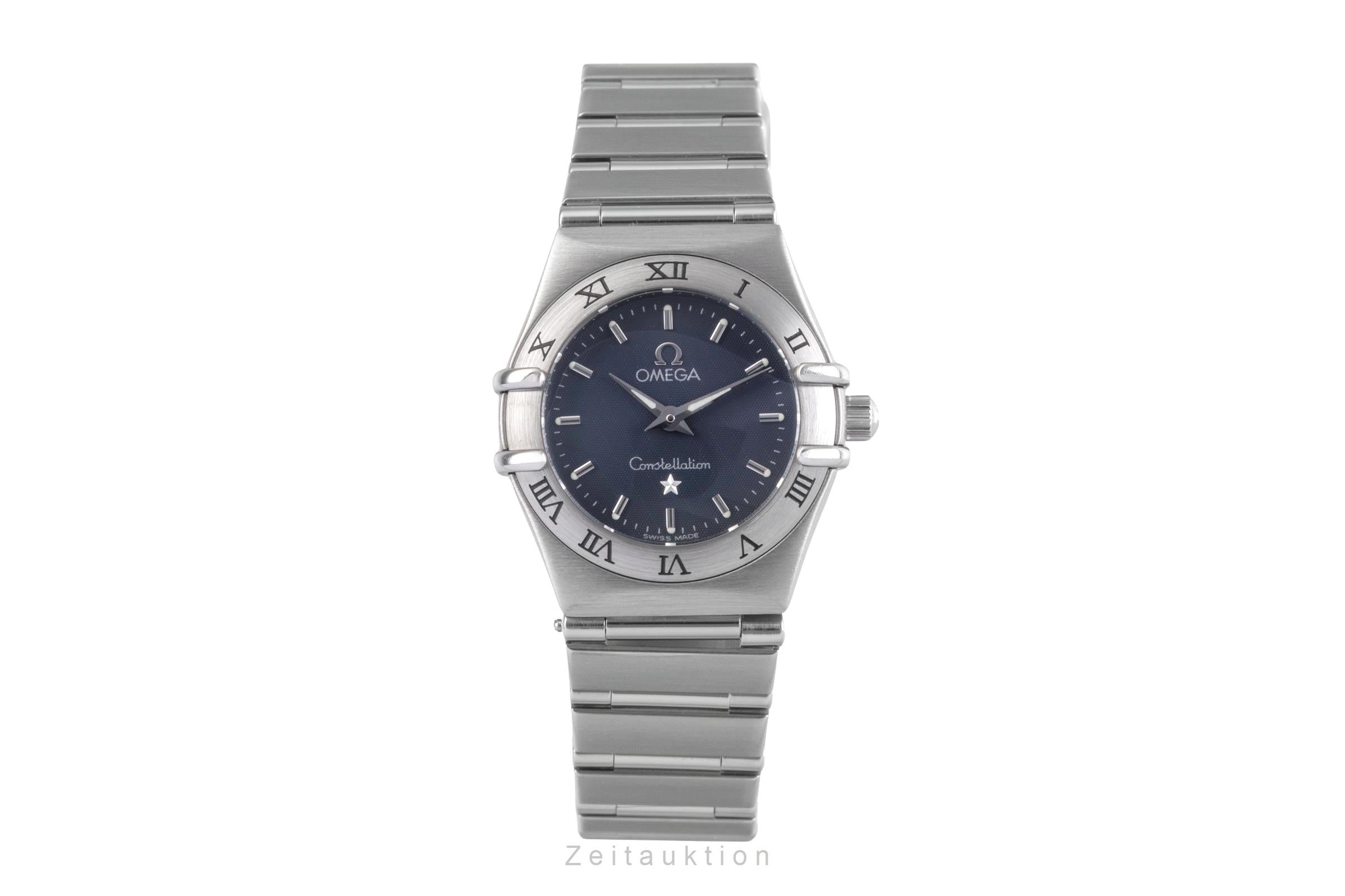 Omega Constellation acier quartz montre pour femmes 1562.40.00 LP: 3200EUR  [2504809]