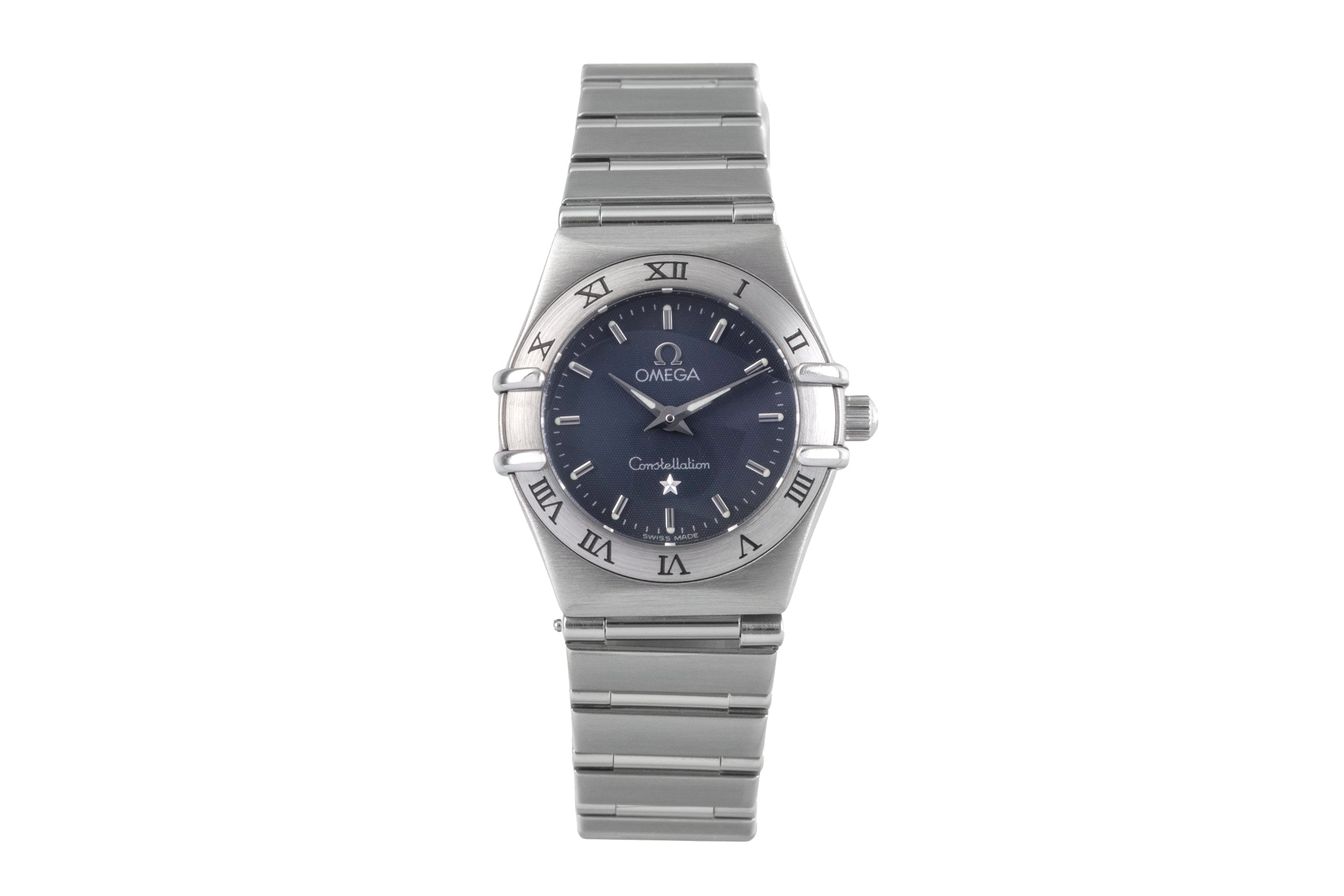 Omega Constellation acier quartz montre pour femmes 1562.40.00 LP: 3200EUR  [2504809]