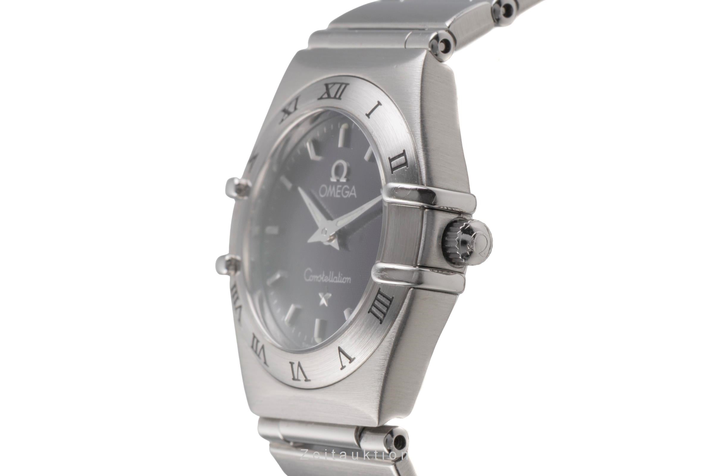 Omega Constellation acier quartz montre pour femmes 1562.40.00 LP: 3200EUR  [2504809]